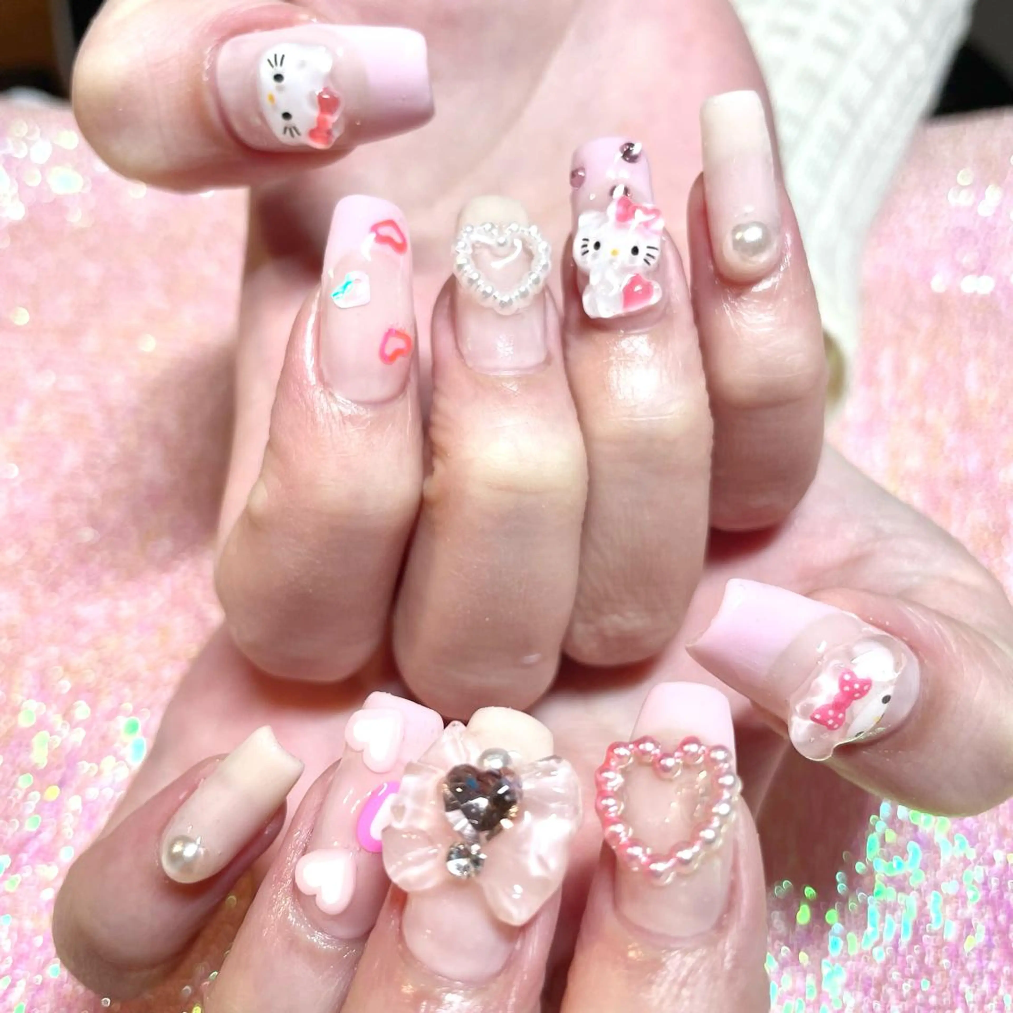 ネイル ハンドネイル Nail ヌシん家 AKANEのネイルデザイン