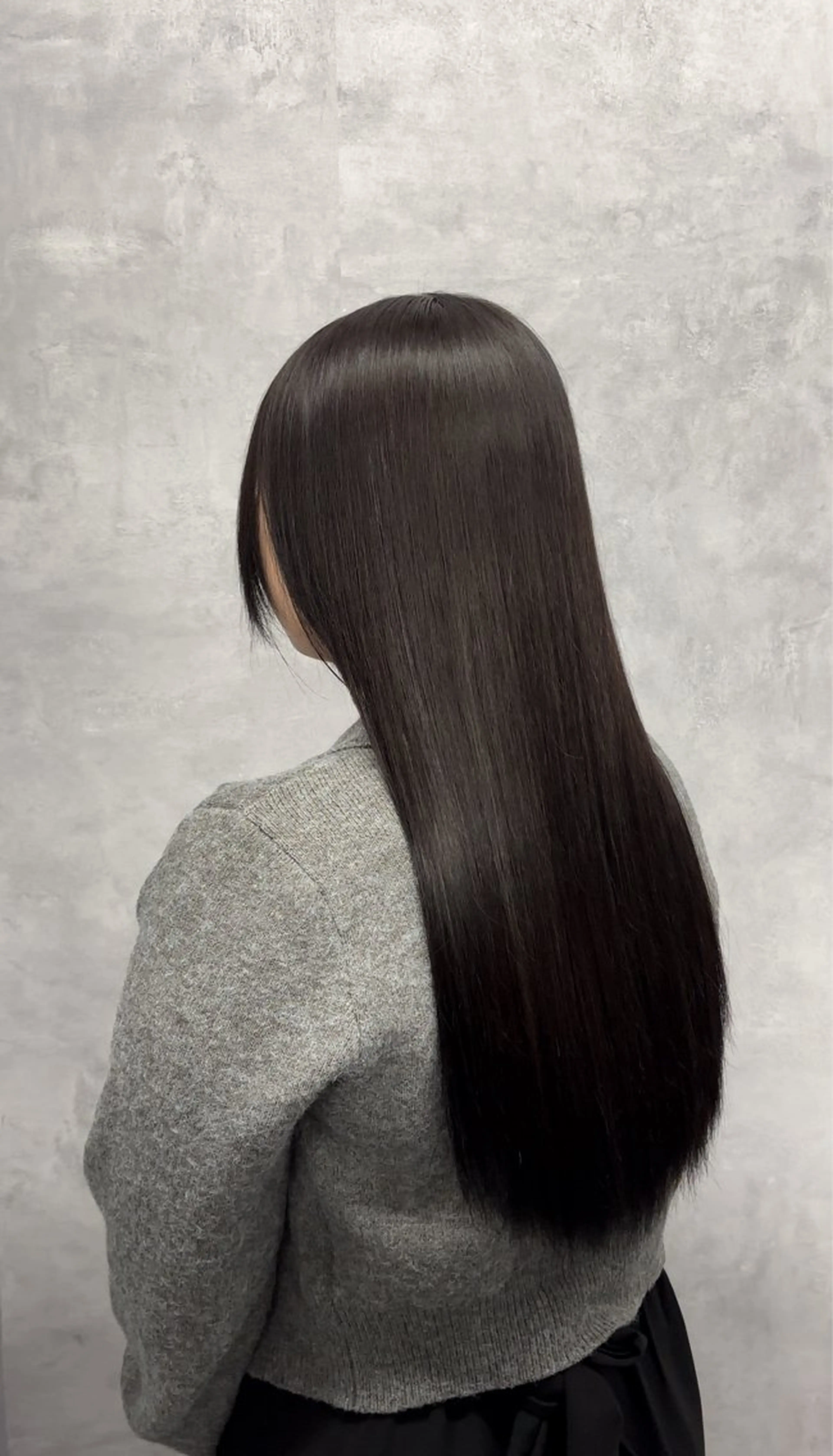 ロング カット ヘアカラー トリートメント NUMBER 天王寺YUYAのヘアスタイル