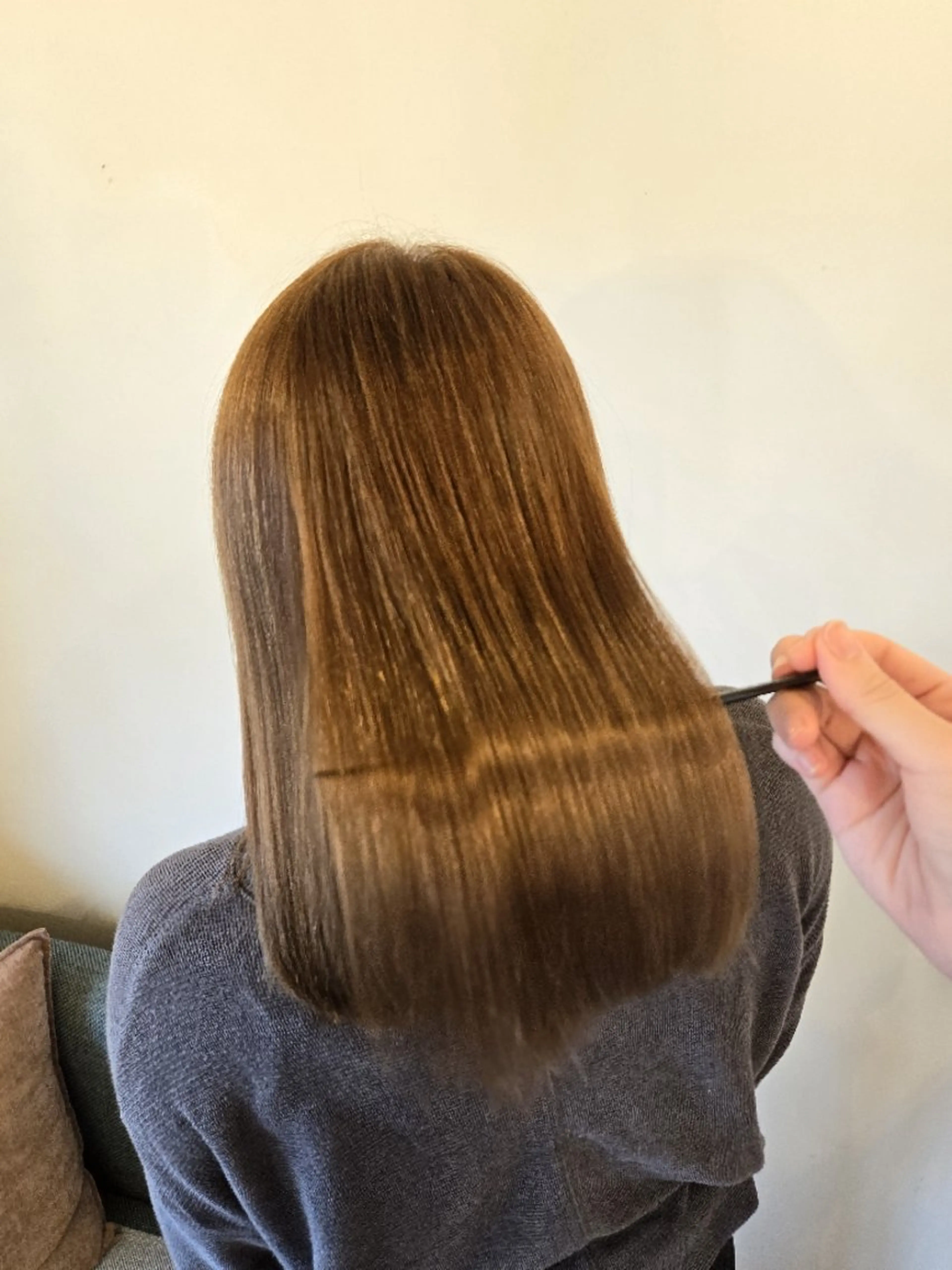 ミディアム ️🩵美髪矯正 みおのヘアスタイル