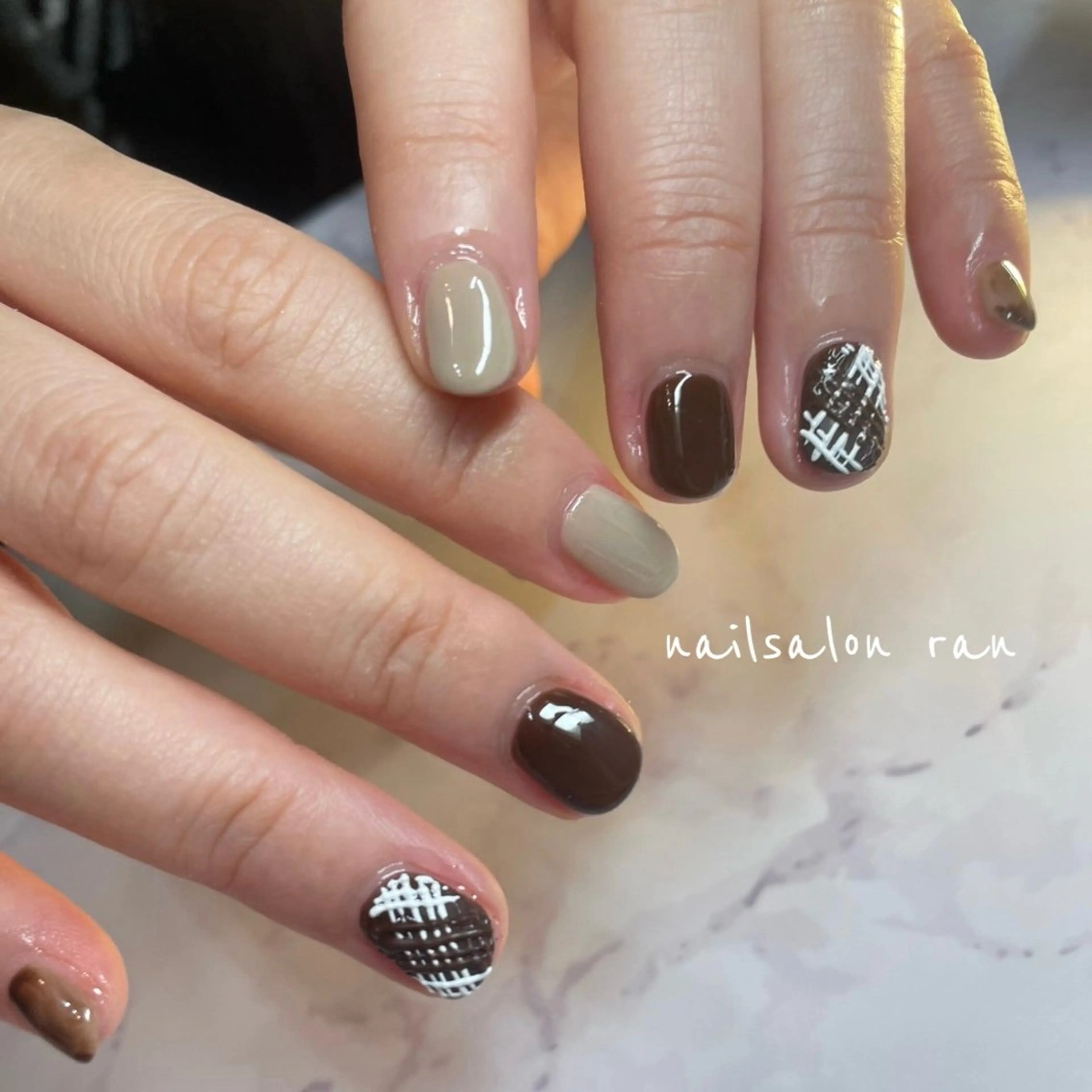 ネイル バレンタイン ハンドネイル ハンドケア nailsalon ranのネイルデザイン