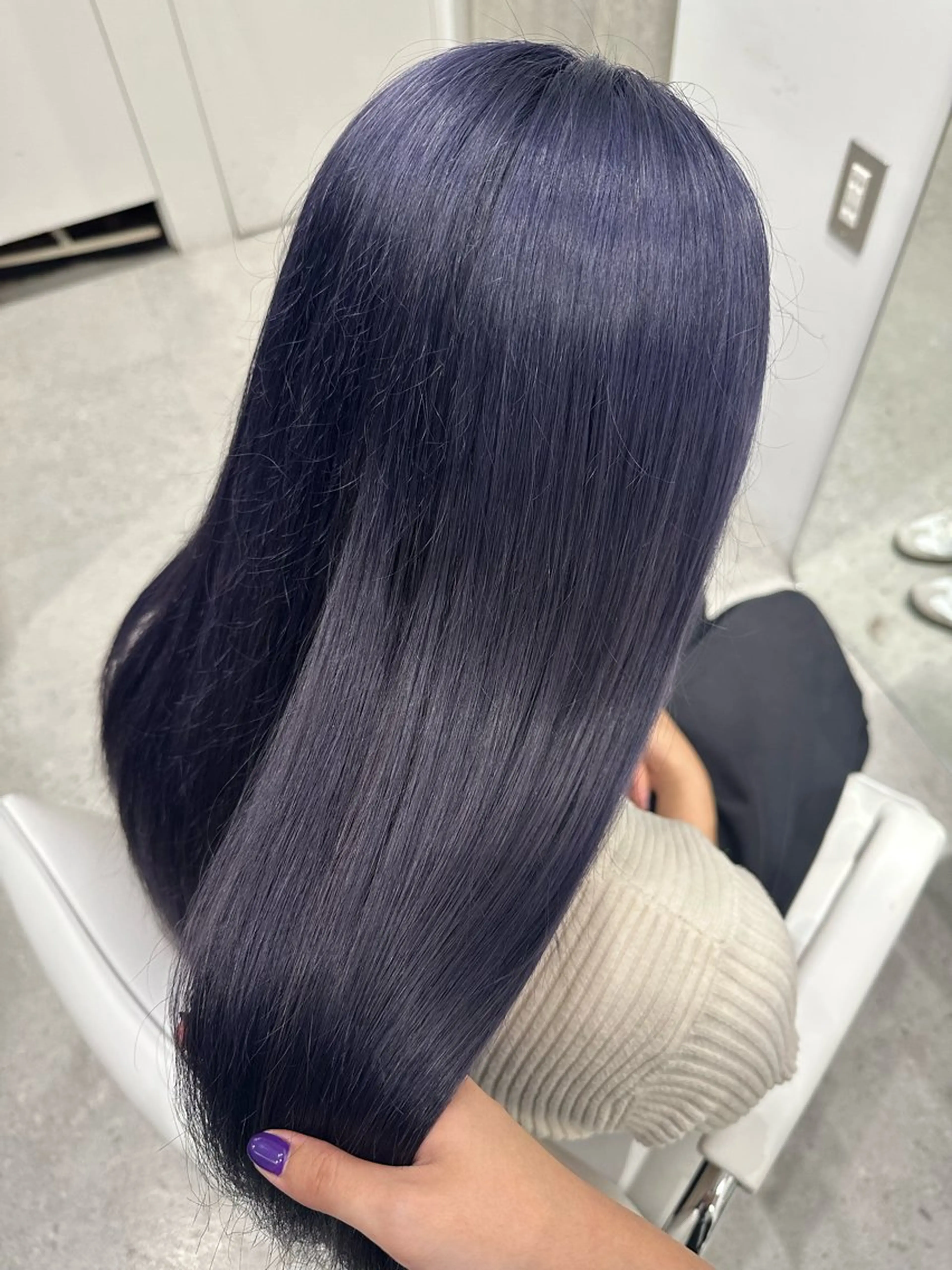 カラー ヘアカラー AIKA🤍 カットモデル募集🫧のヘアスタイル