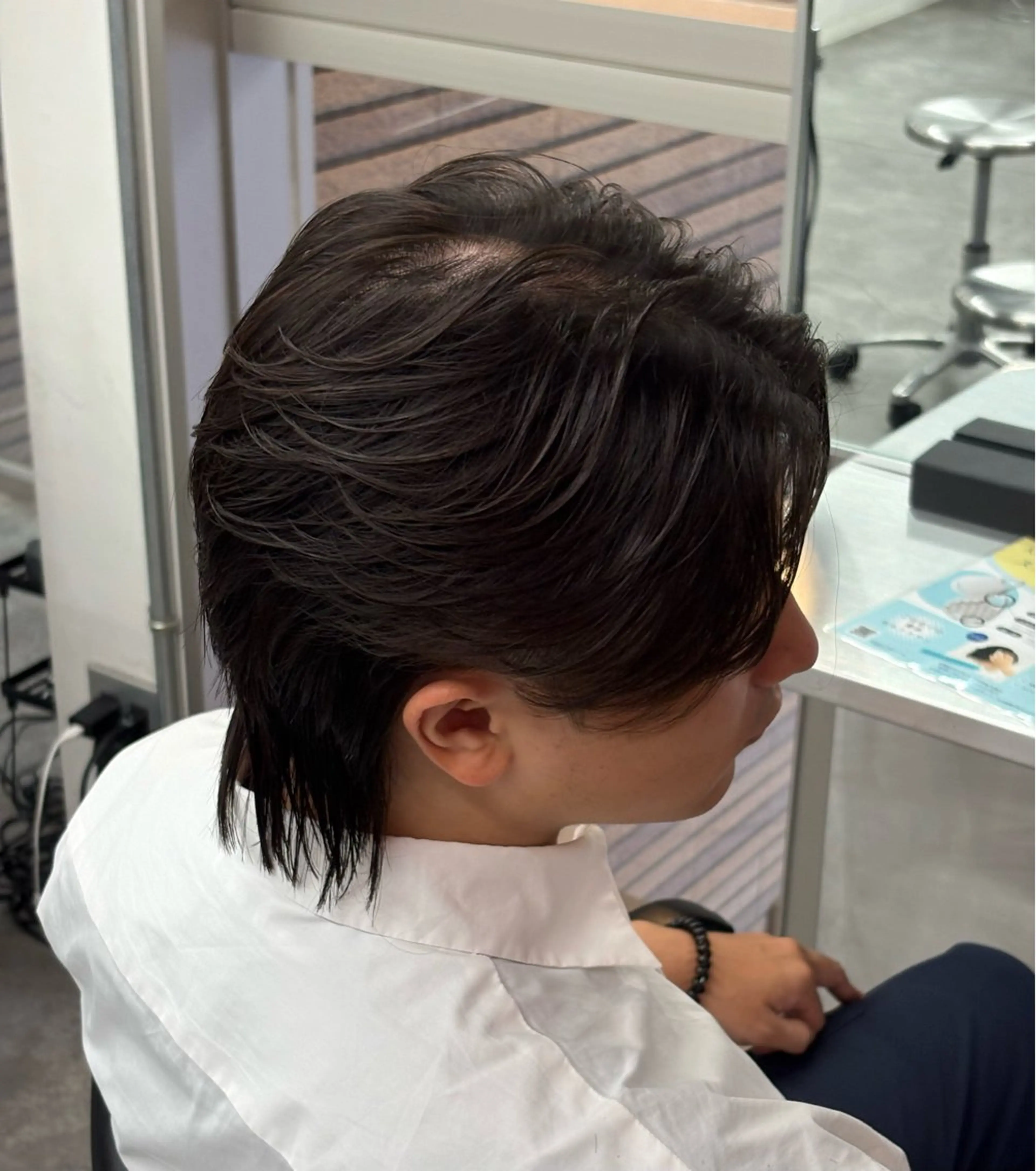 ミディアム カラー パーマ メンズ メンズパーマ特化 🔥韓国ヘア職人🔥のヘアスタイル