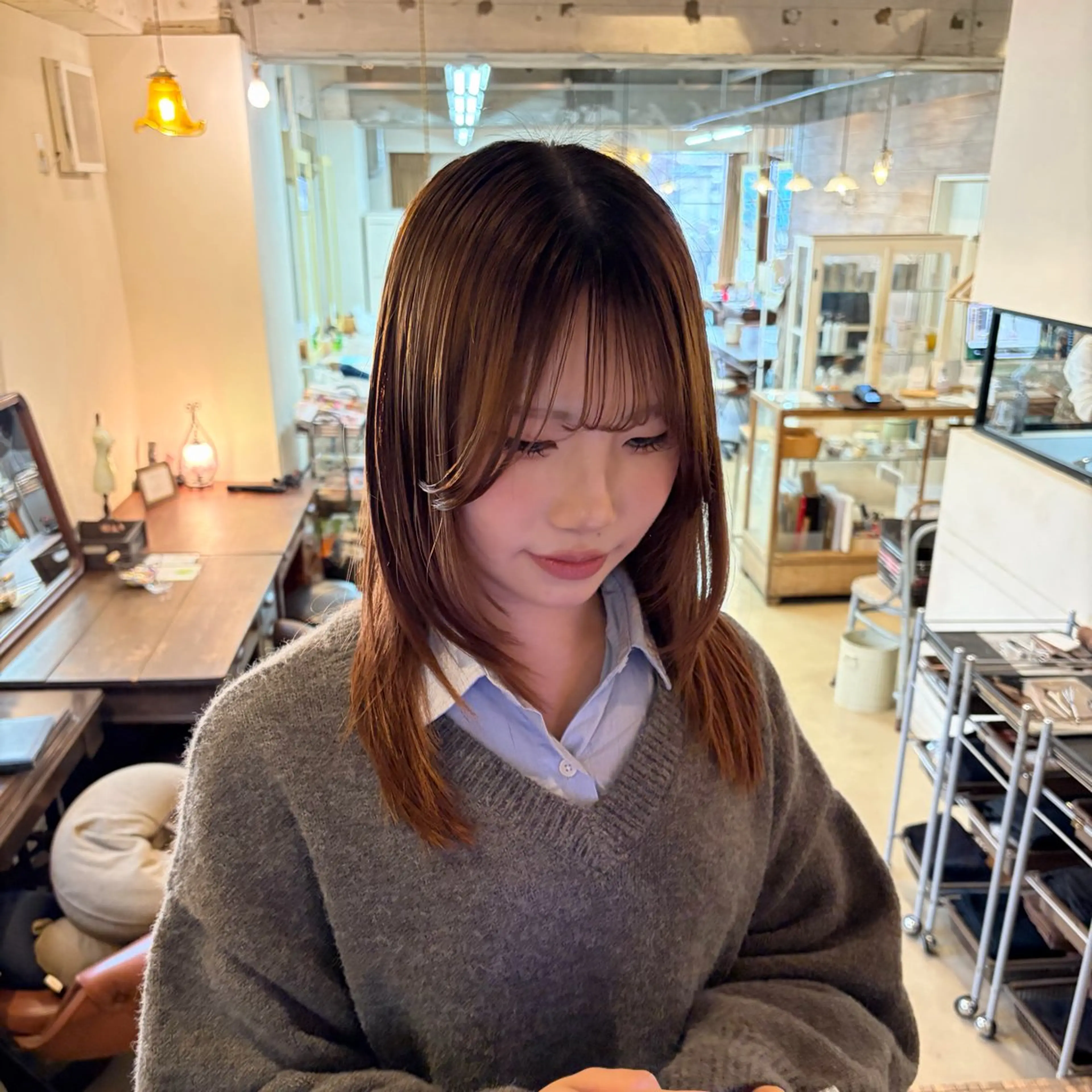 ミディアム はなこ所属・美容室はなこ✳︎ むうのヘアスタイル