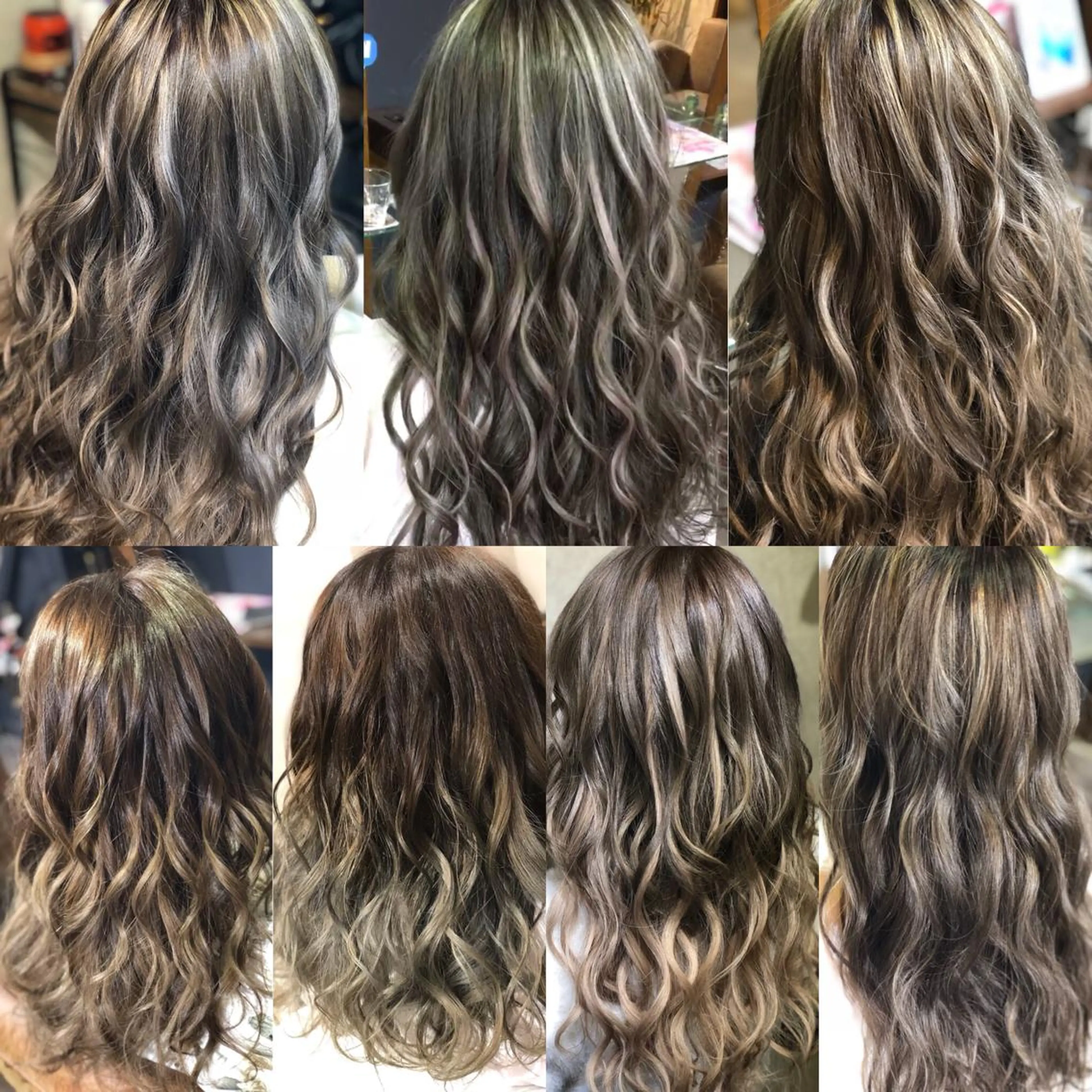 ロング ヘアカラー トリートメント BuzZ所属・西村 雄二/エクステのヘアスタイル