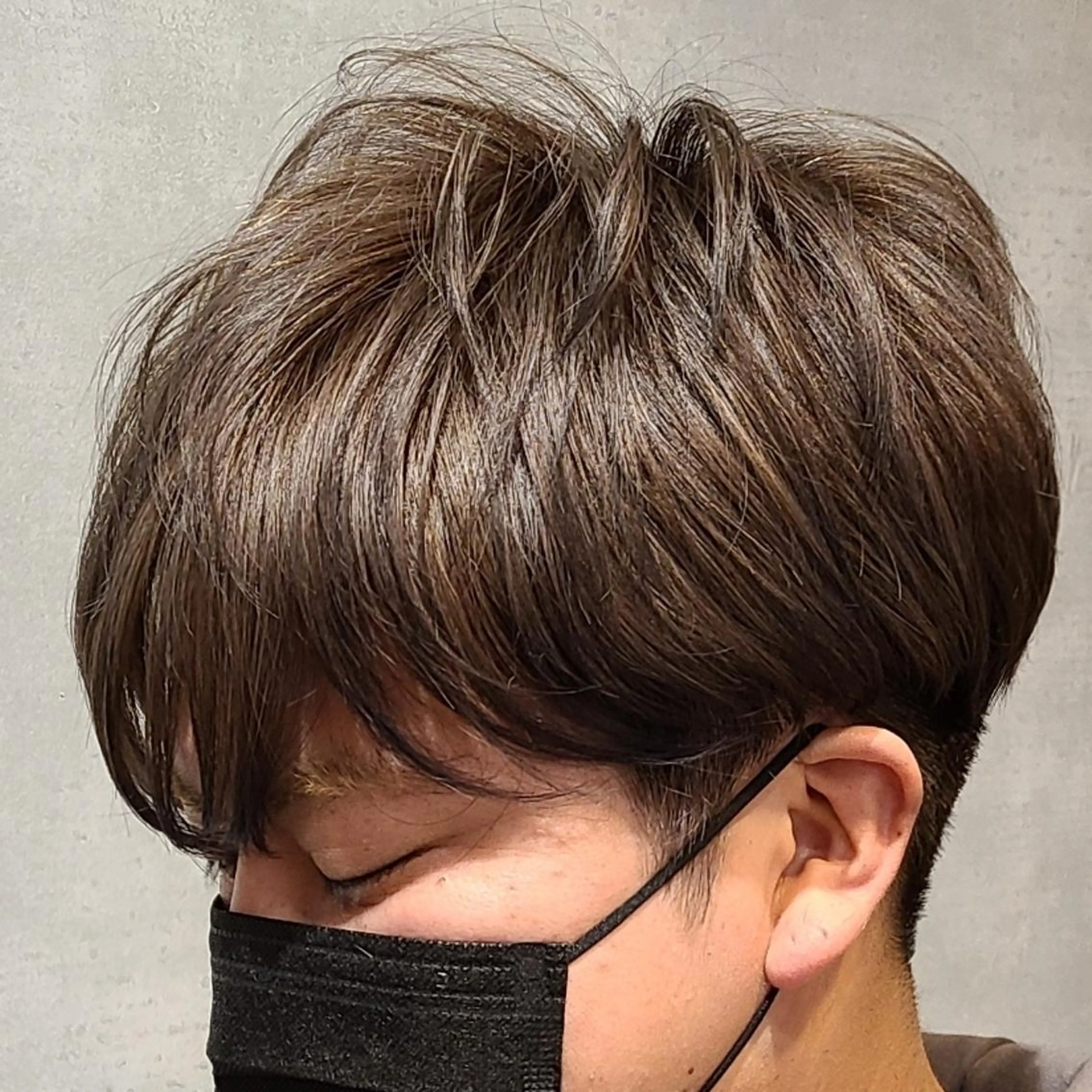 メンズカット×最旬カラーの写真