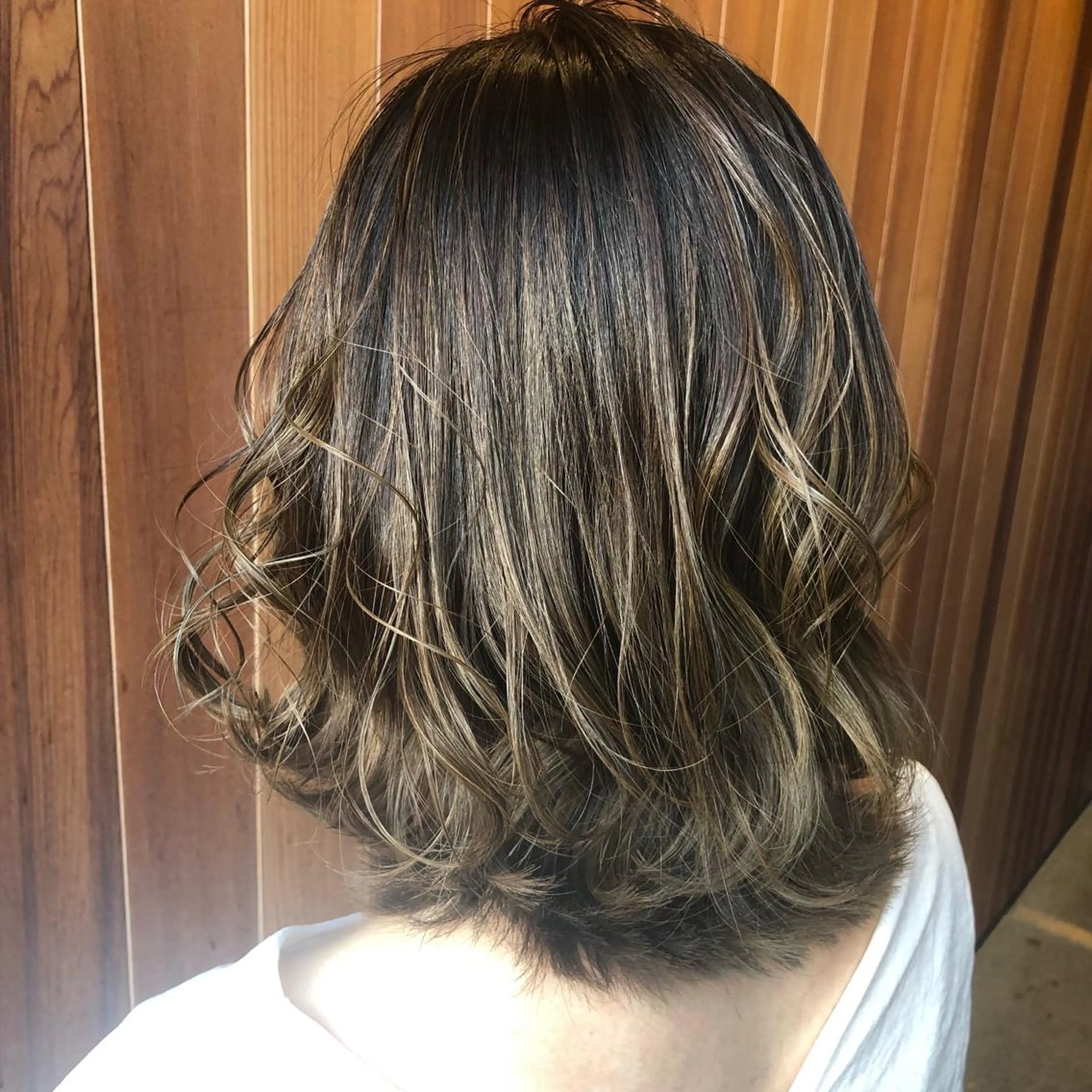 カラー 【寺田町】ソリハシ アキラのヘアスタイル