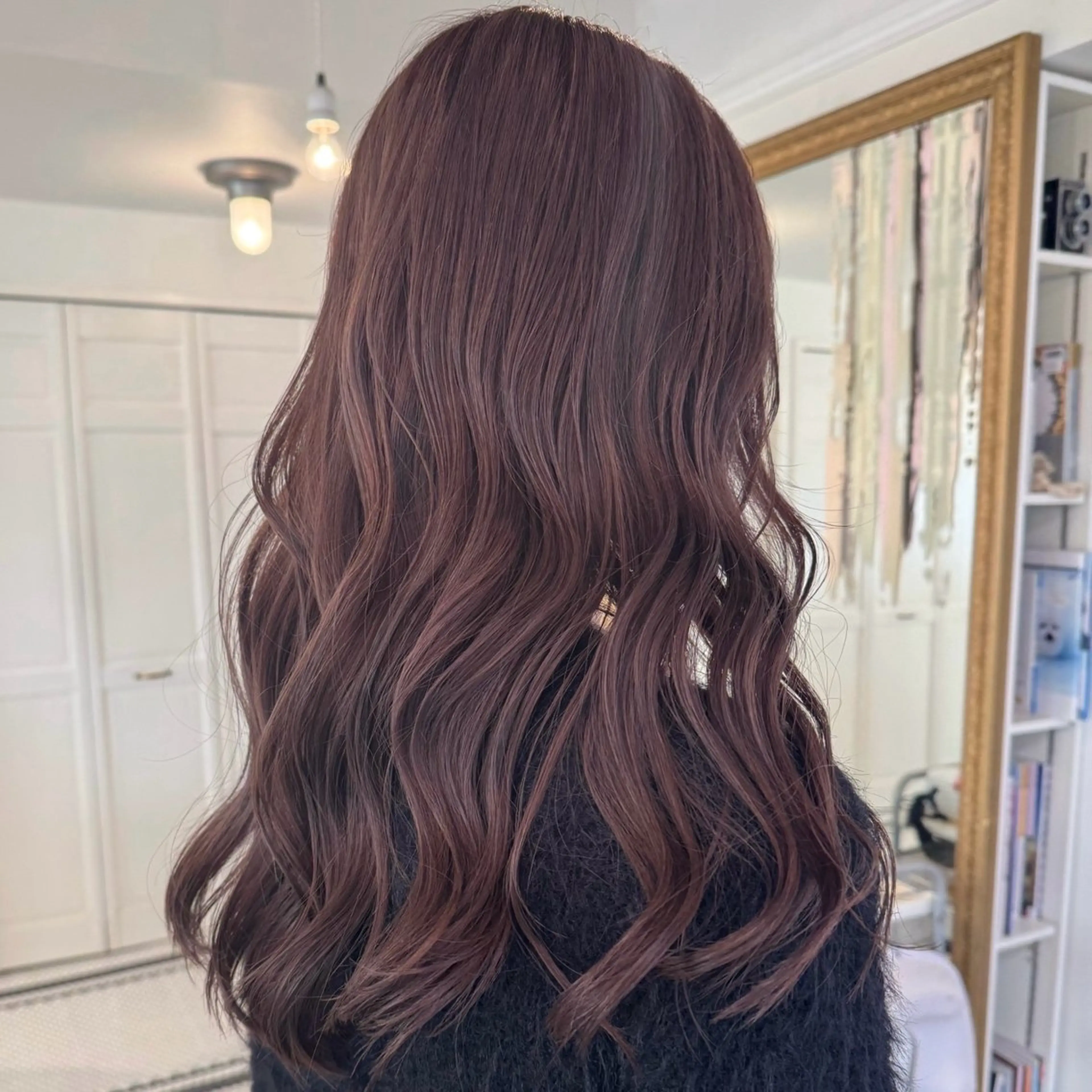 カラー ヘアカラー 升方 楓のヘアスタイル