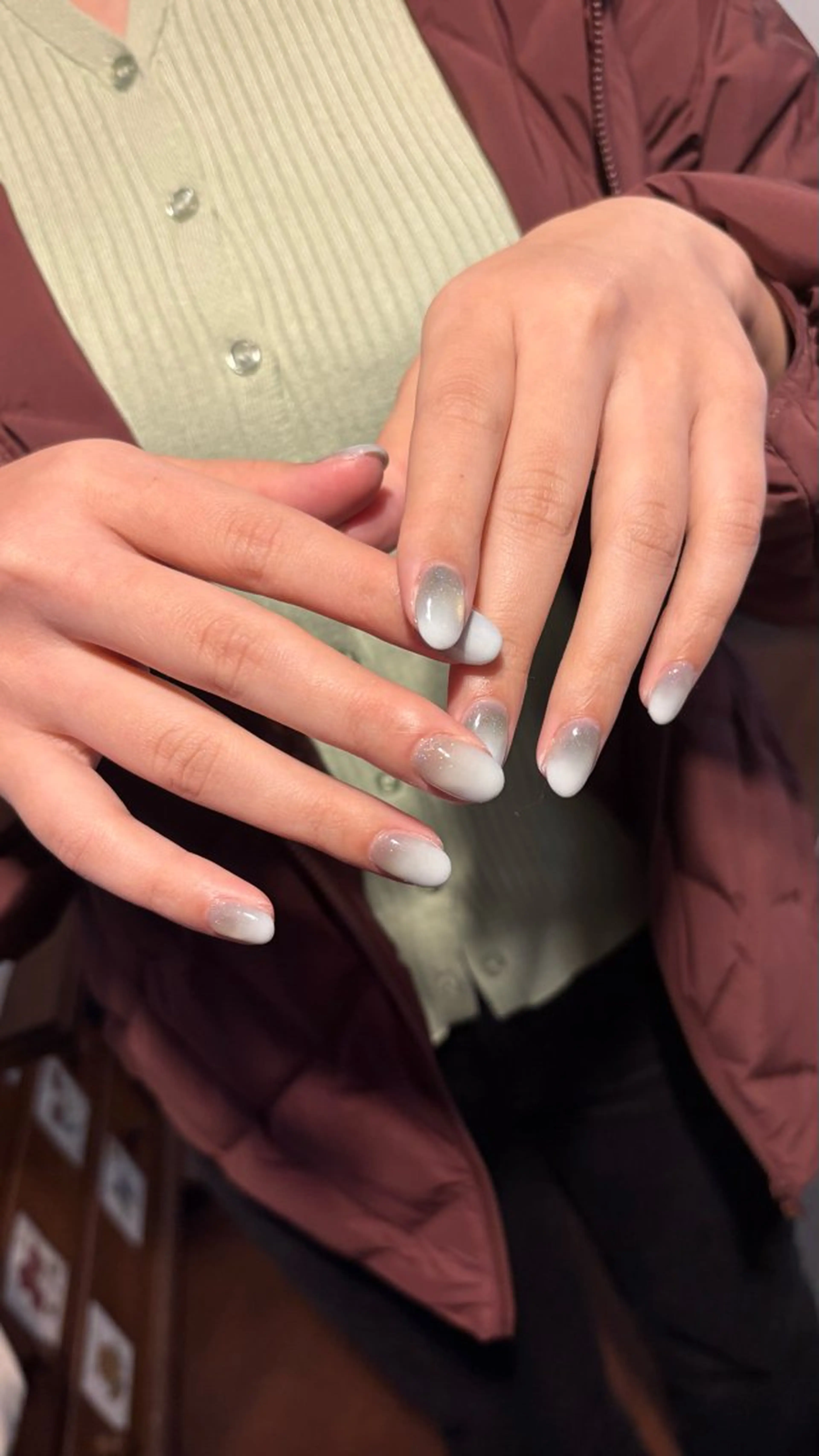 ネイル マグネットネイル シンプルネイル ハンドネイル Eclat  nail.所属・Eclat nailのネイルデザイン