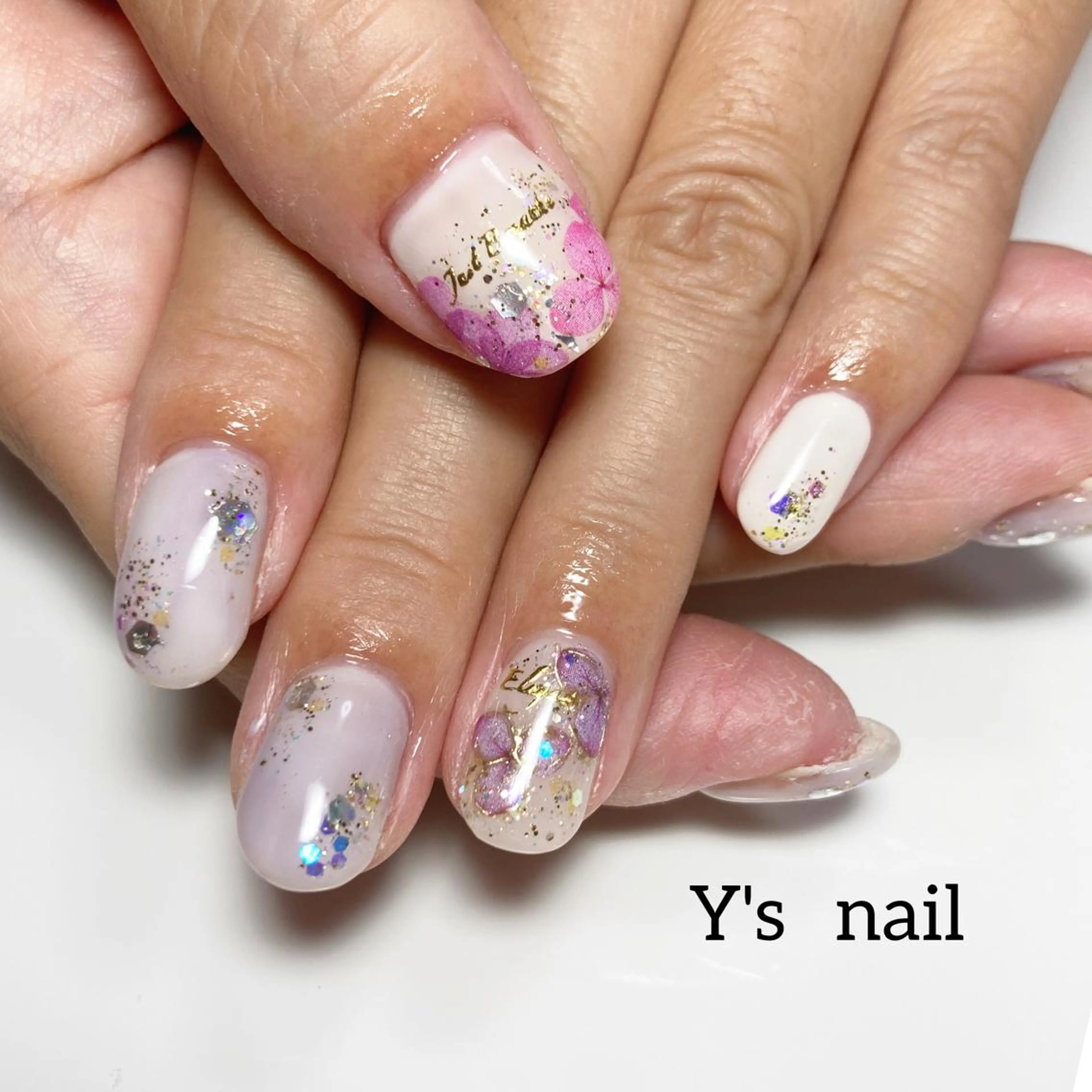 ネイル 手書きが得意🖌️ Y’s  nailのネイルデザイン