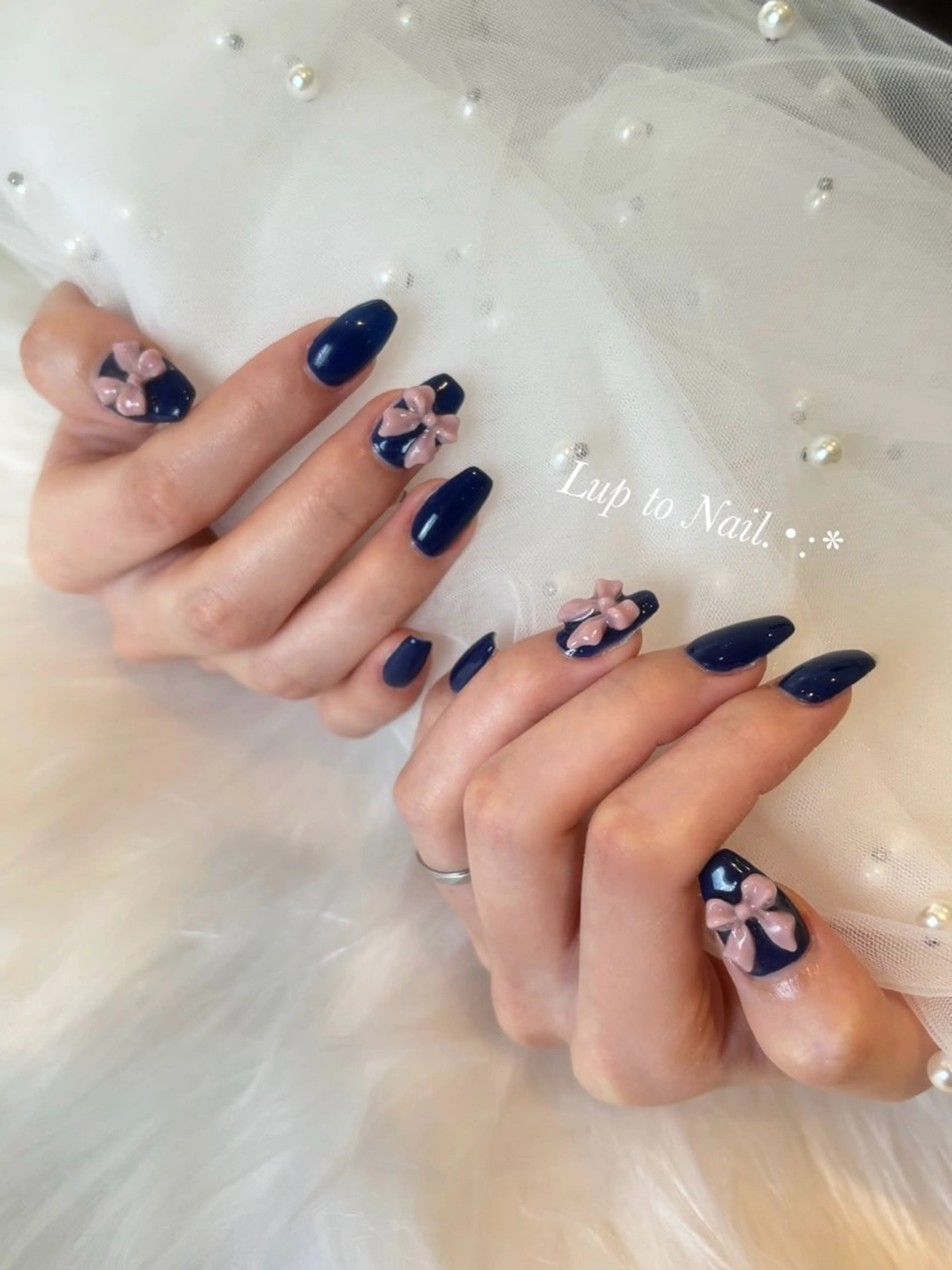 ネイル 春ネイル Lupto　Nail 【リップトゥネイル】のネイルデザイン