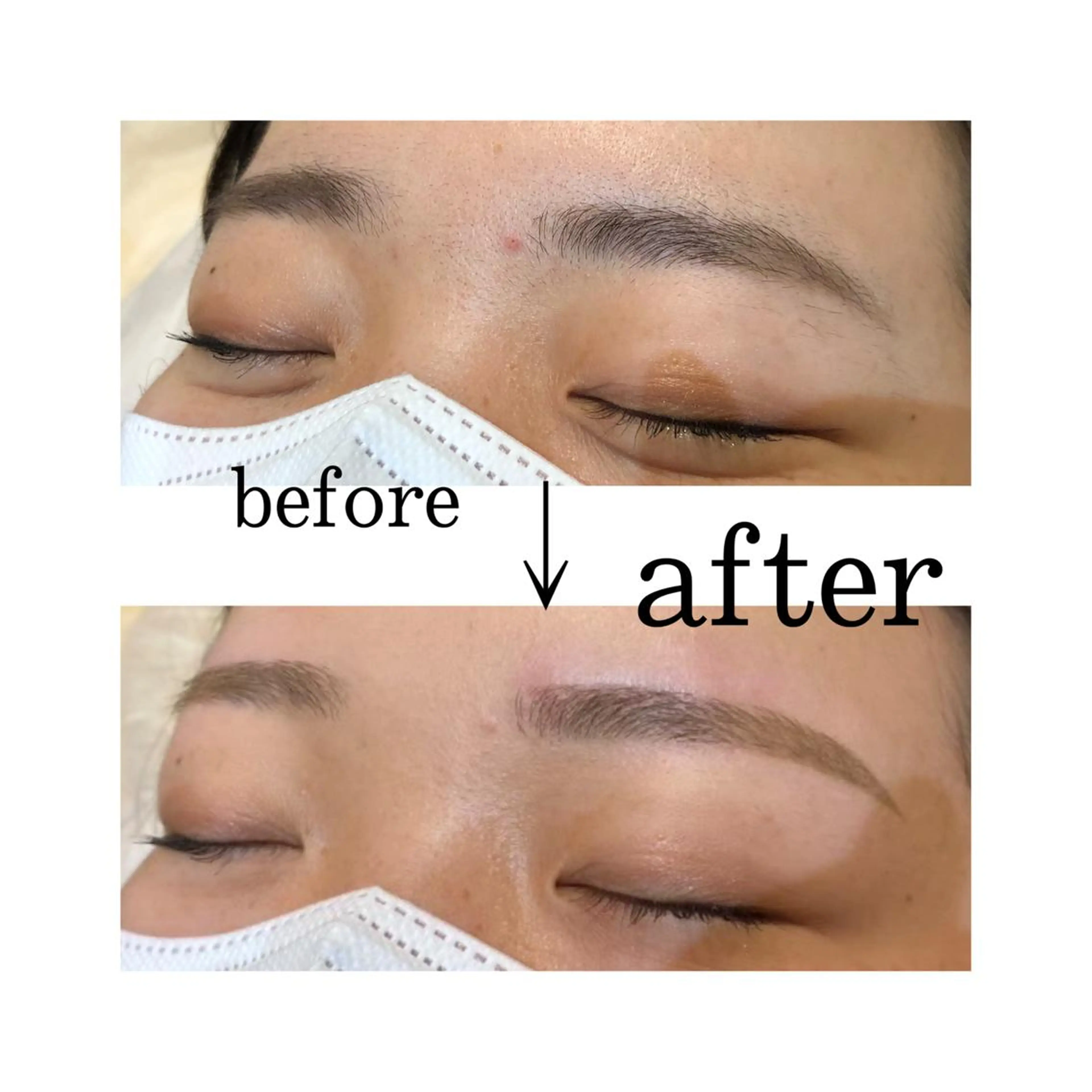 アイブロウ Le'a first【レアファースト】 京都店所属・Le'a first ユイの眉毛・アイブロウイメージ