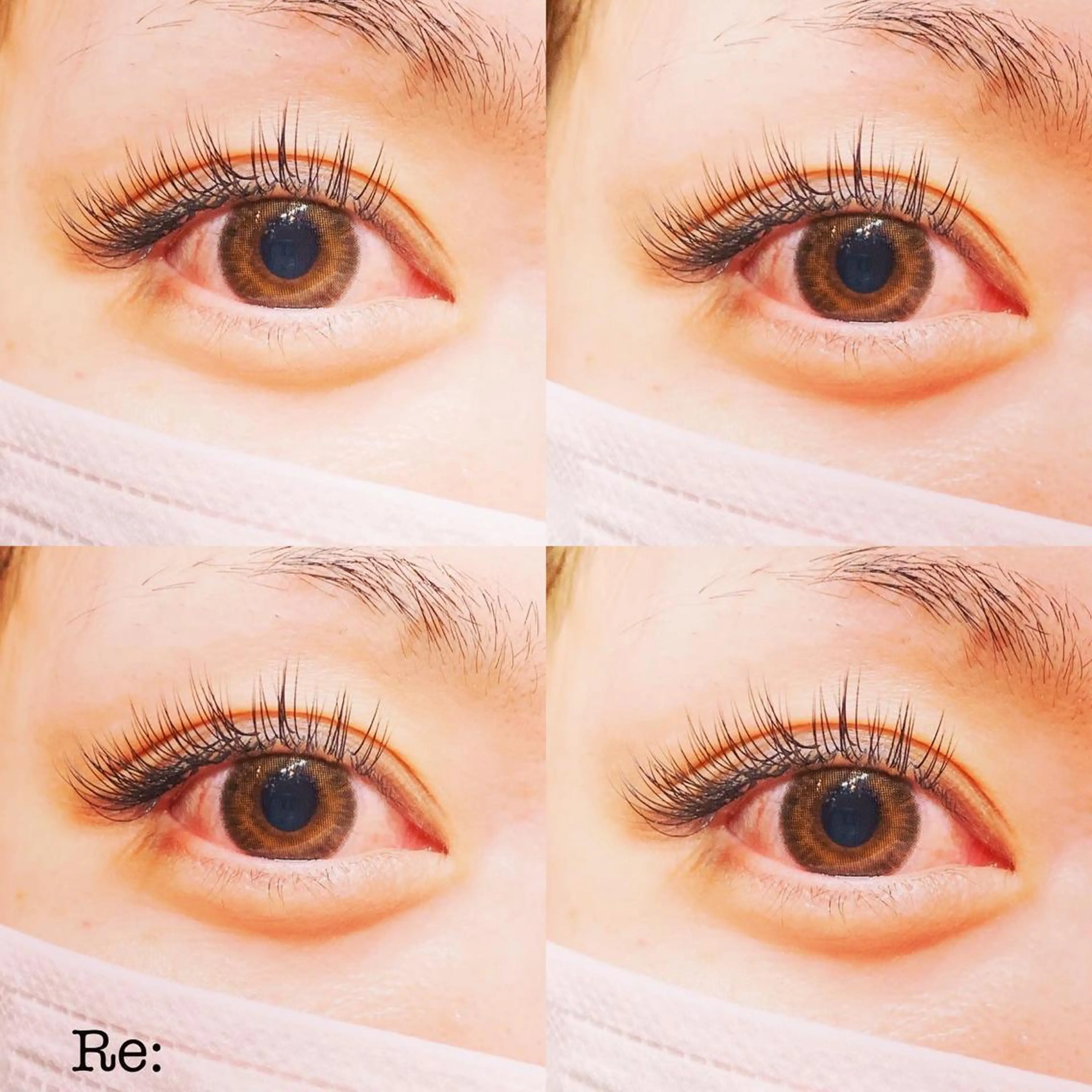 マツエク・マツパ Lash Re：のマツエク・マツパデザイン