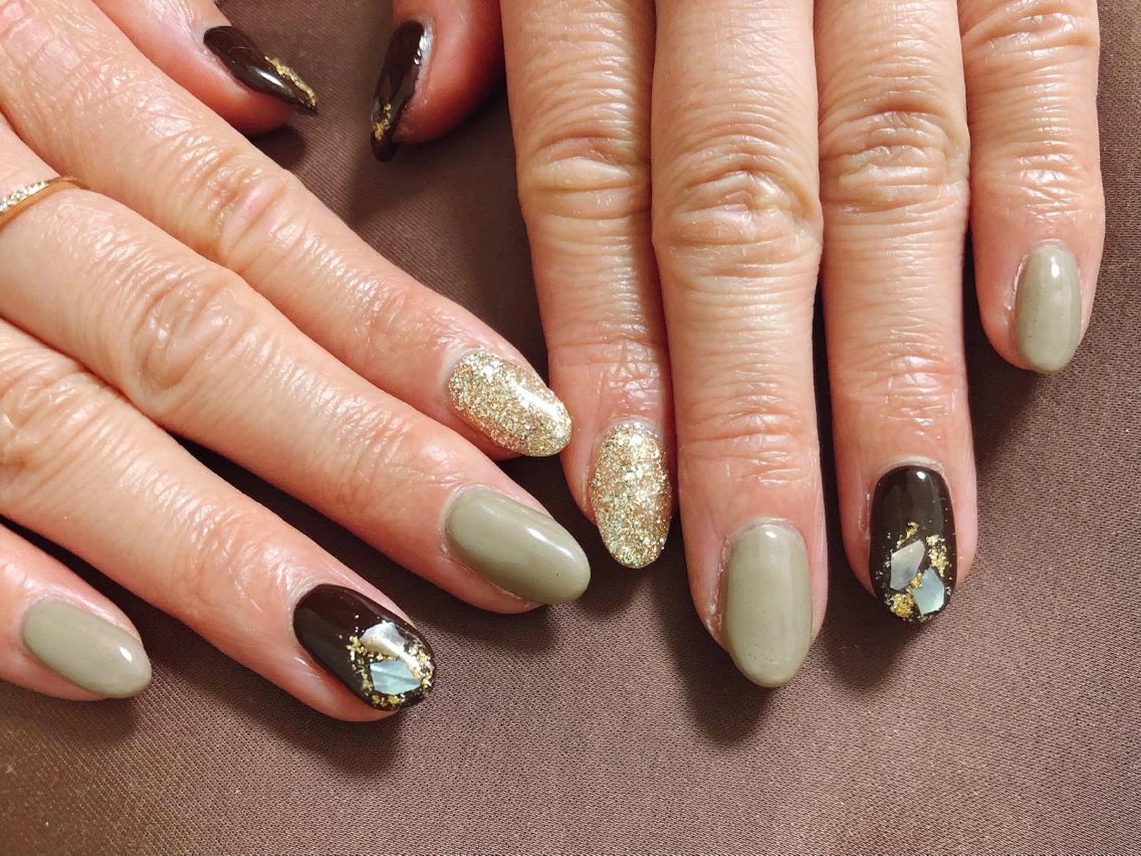 ネイル ハンドネイル Mogu nail 二子玉川のネイルデザイン