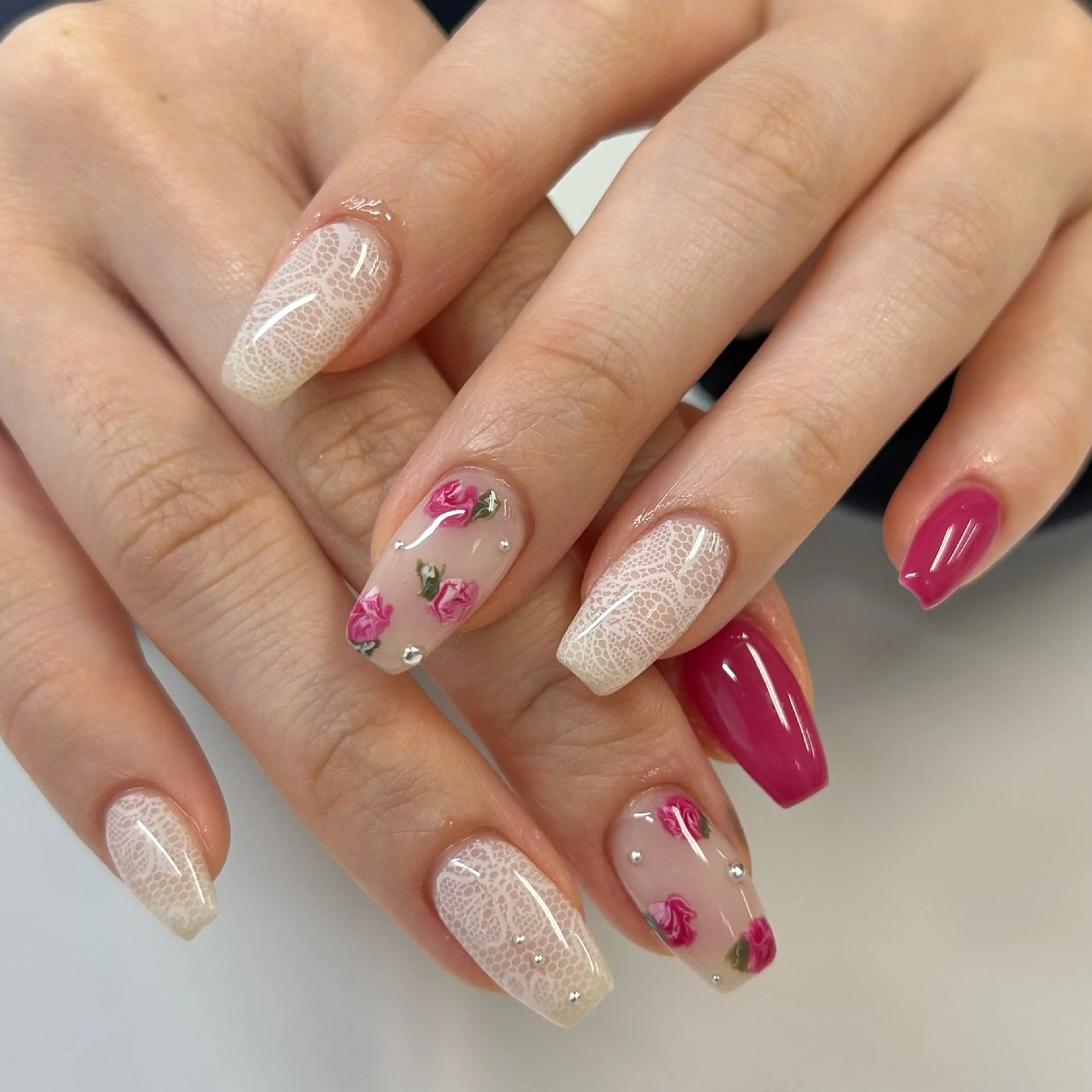 ネイル ハンドネイル mark by 7 LOOKS yukaのネイルデザイン