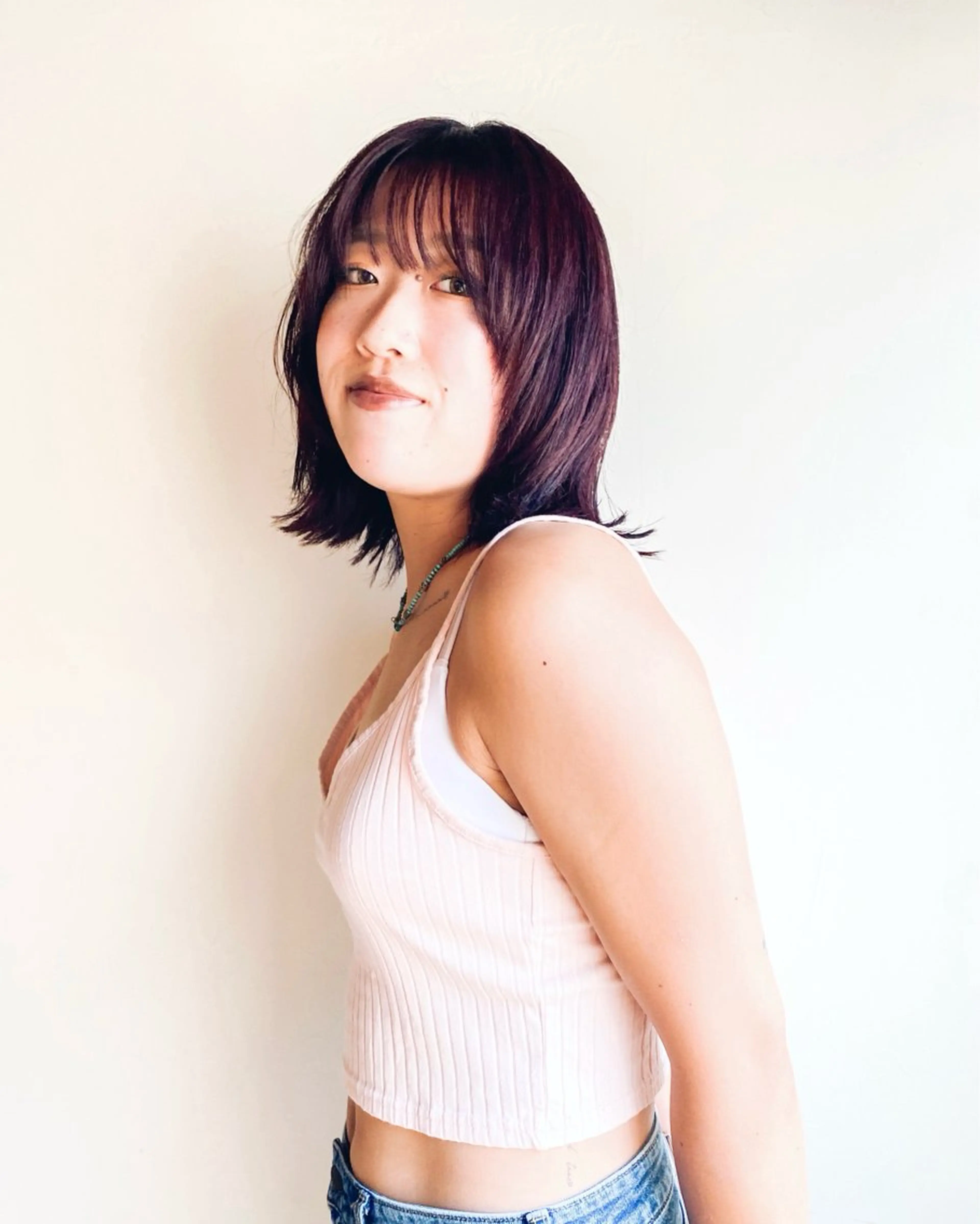 ショート ボブレイヤー ボブ レイヤーカット 板谷みさき /艶ボブ/藤沢美容室のヘアスタイル