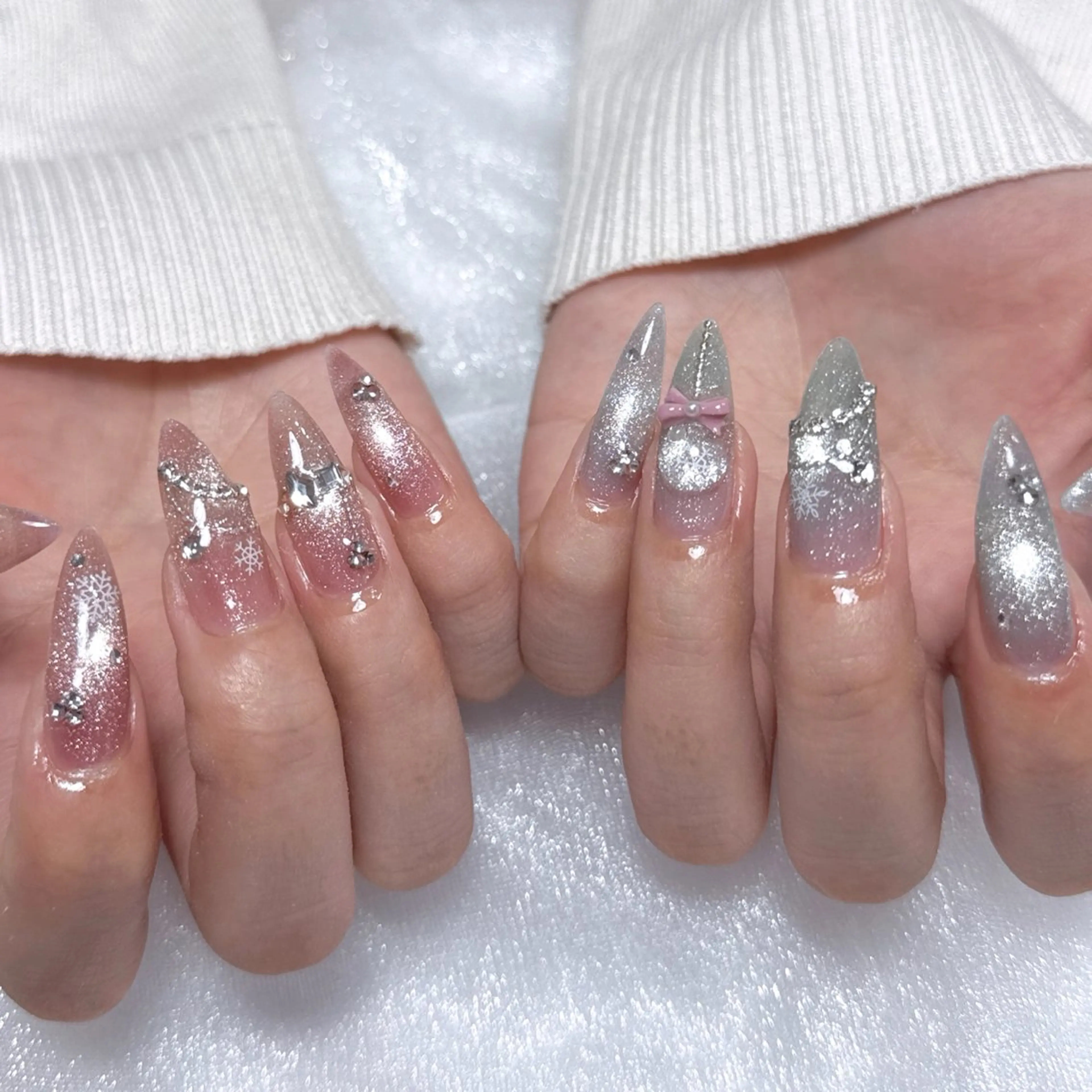 ネイル ハンドネイル Leliennail 🎀ハシグチのネイルデザイン
