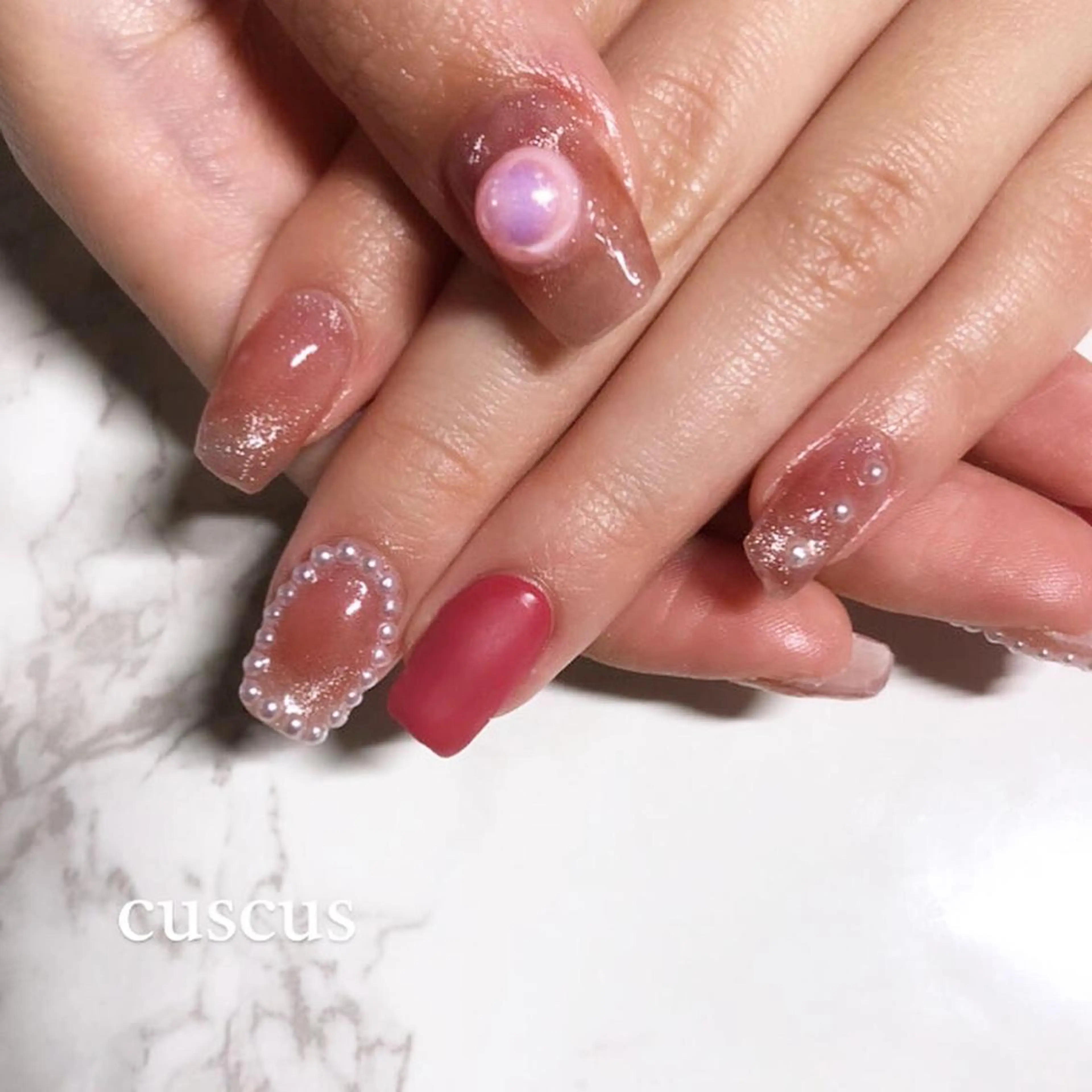 ネイル CUSCUS …t.akiのネイルデザイン