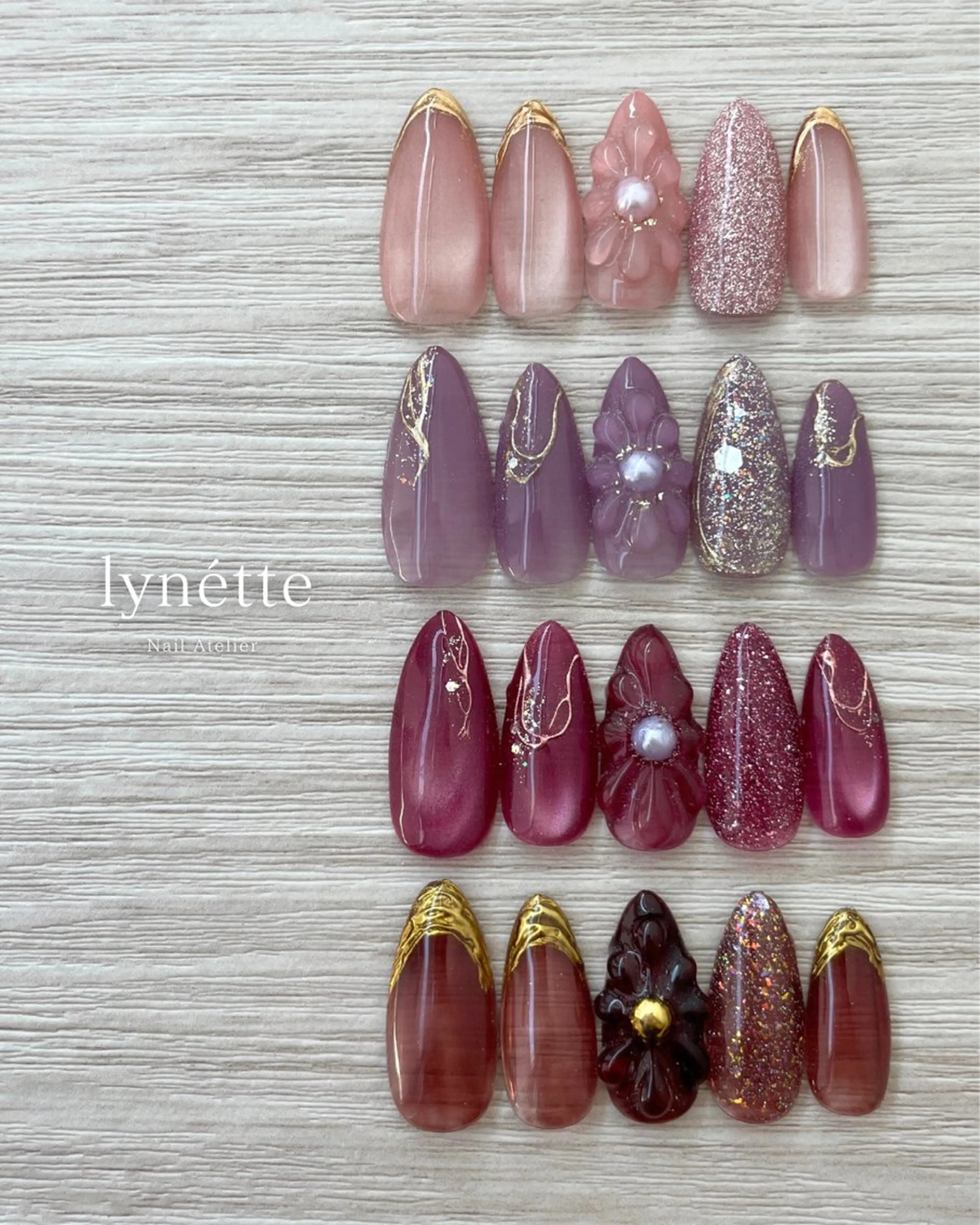 ネイル ニュアンスネイル lynétte 那覇ネイルサロンのネイルデザイン