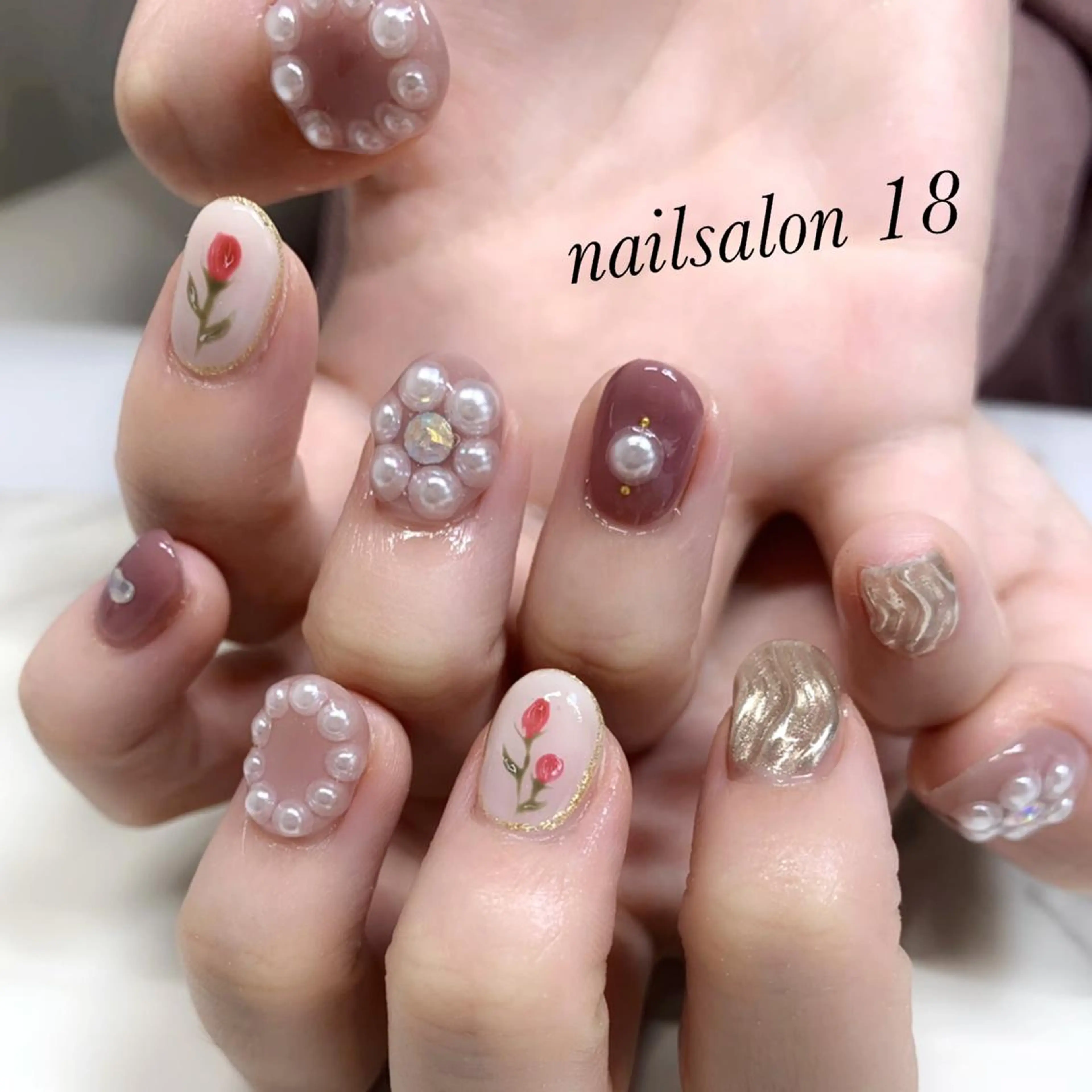 メンズ ネイル nail salon 18.のネイルデザイン