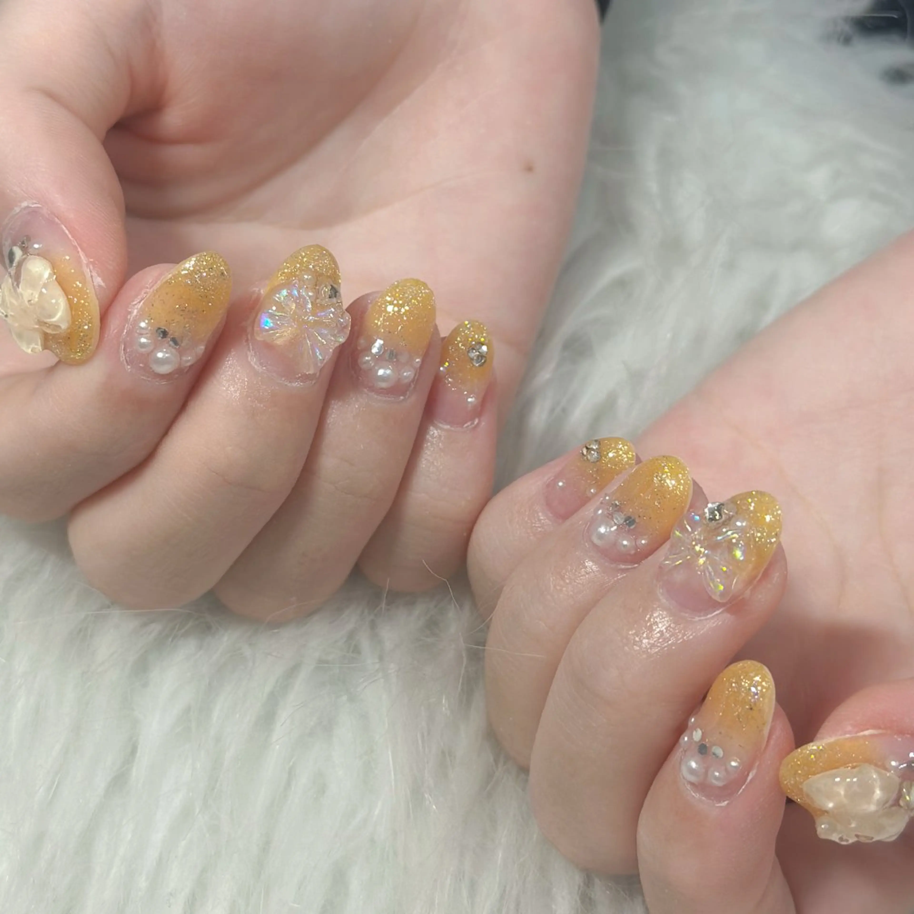 ネイル ハンドネイル フットネイル LAVISH nanamiのネイルデザイン