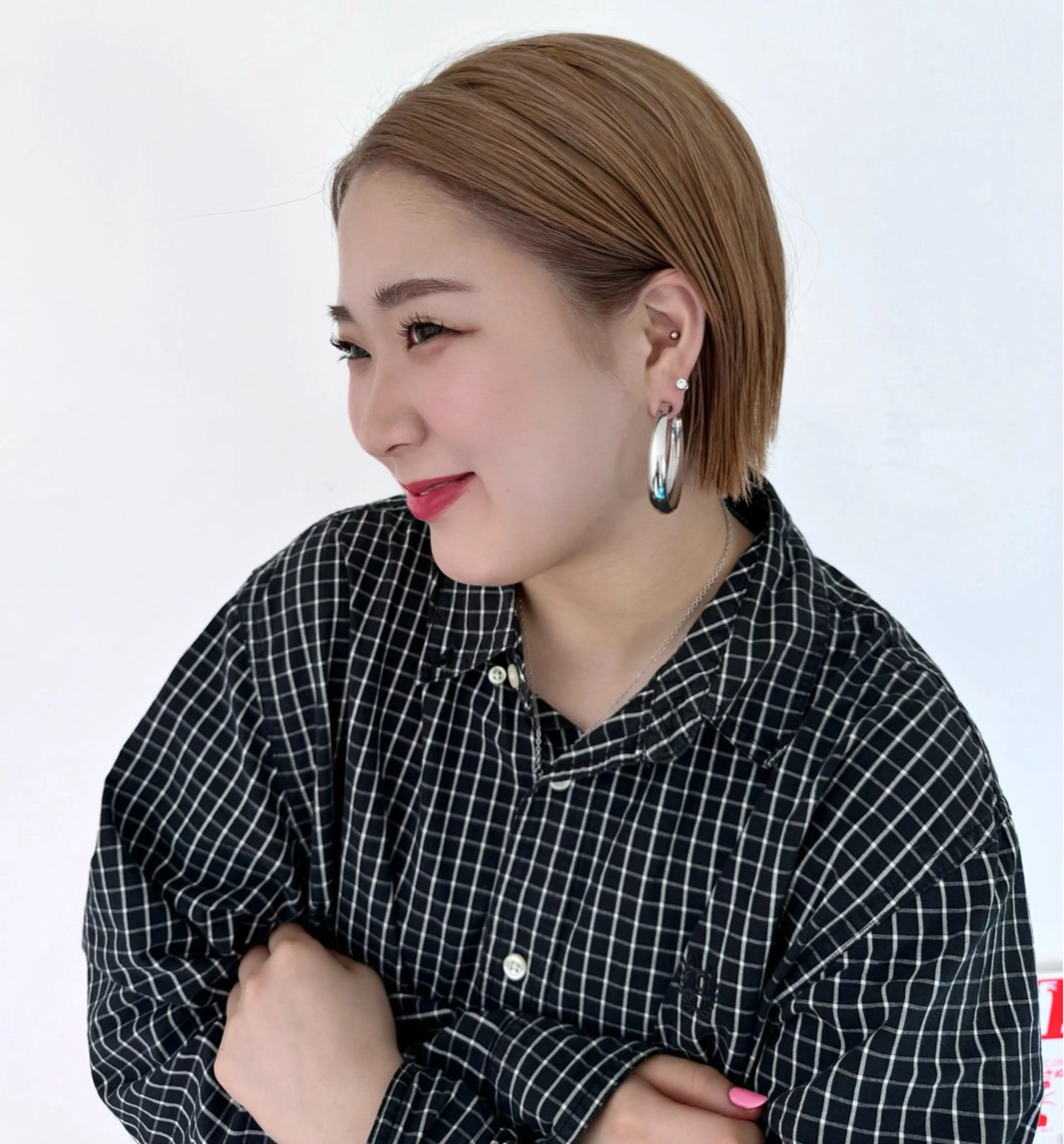 【🧑🏻🎀レディースショート練習モデルさん】カット＋ワンカラーの写真