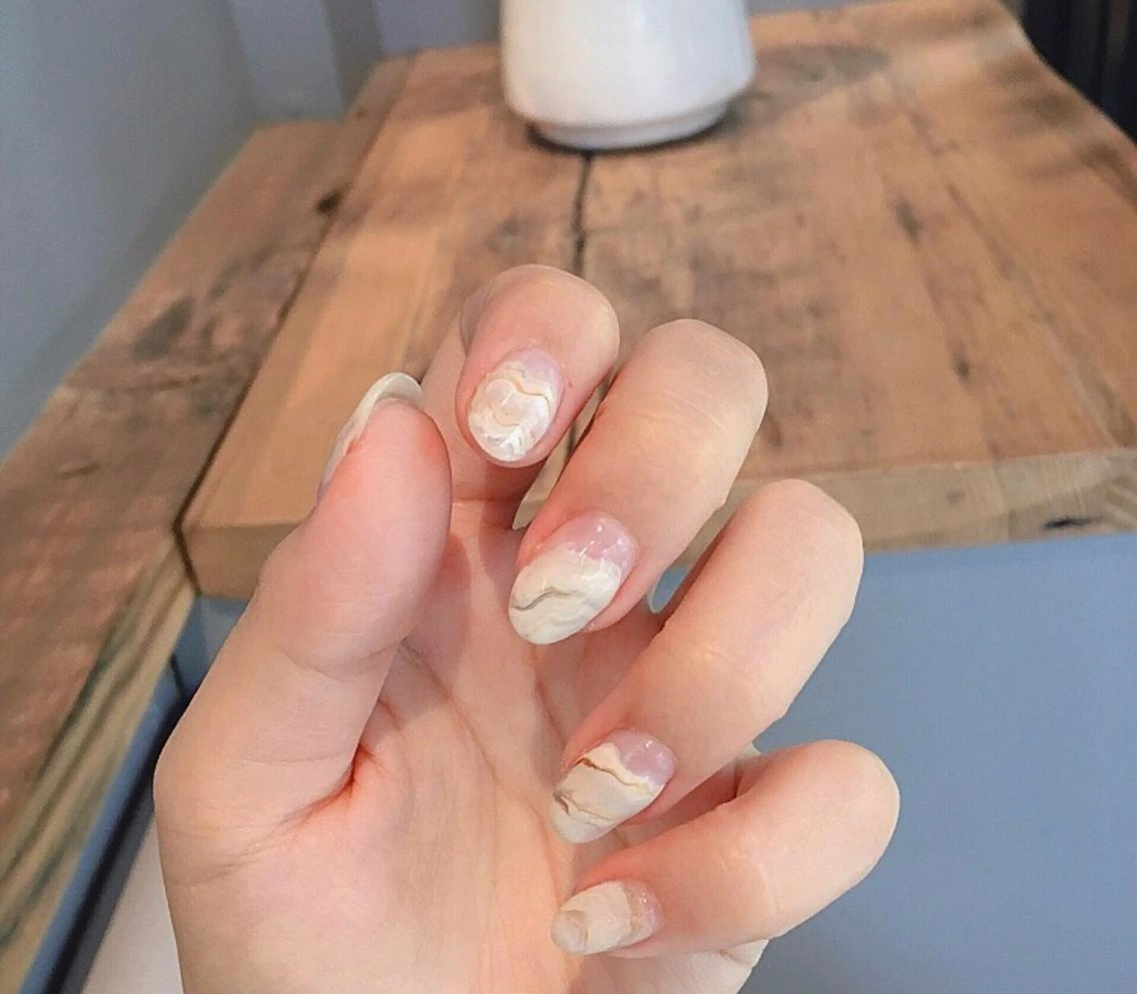 ネイル ニュアンスネイル エレン 南越谷のネイルデザイン