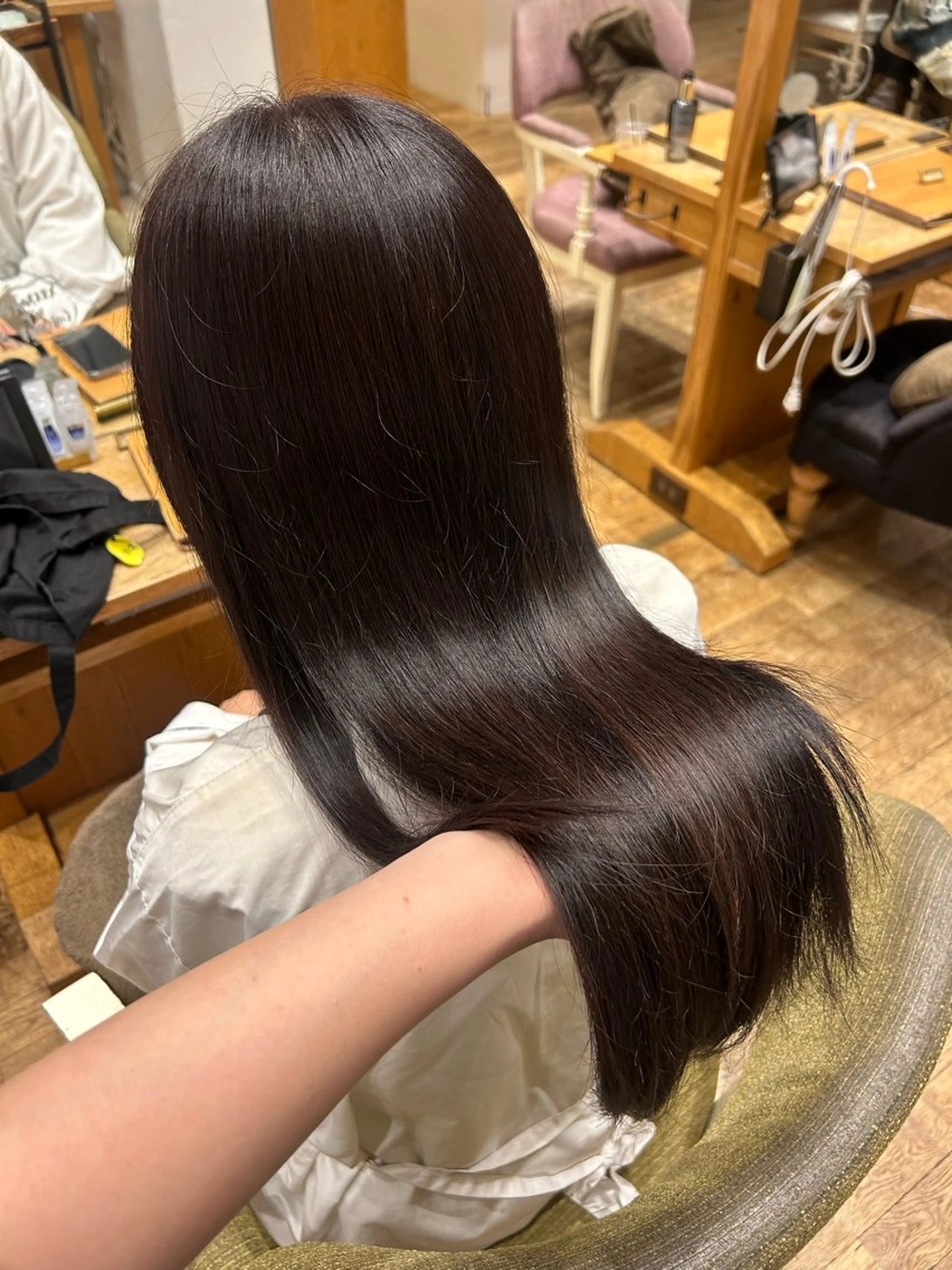 ロング きょうか 縮毛矯正モデル募集中のヘアスタイル