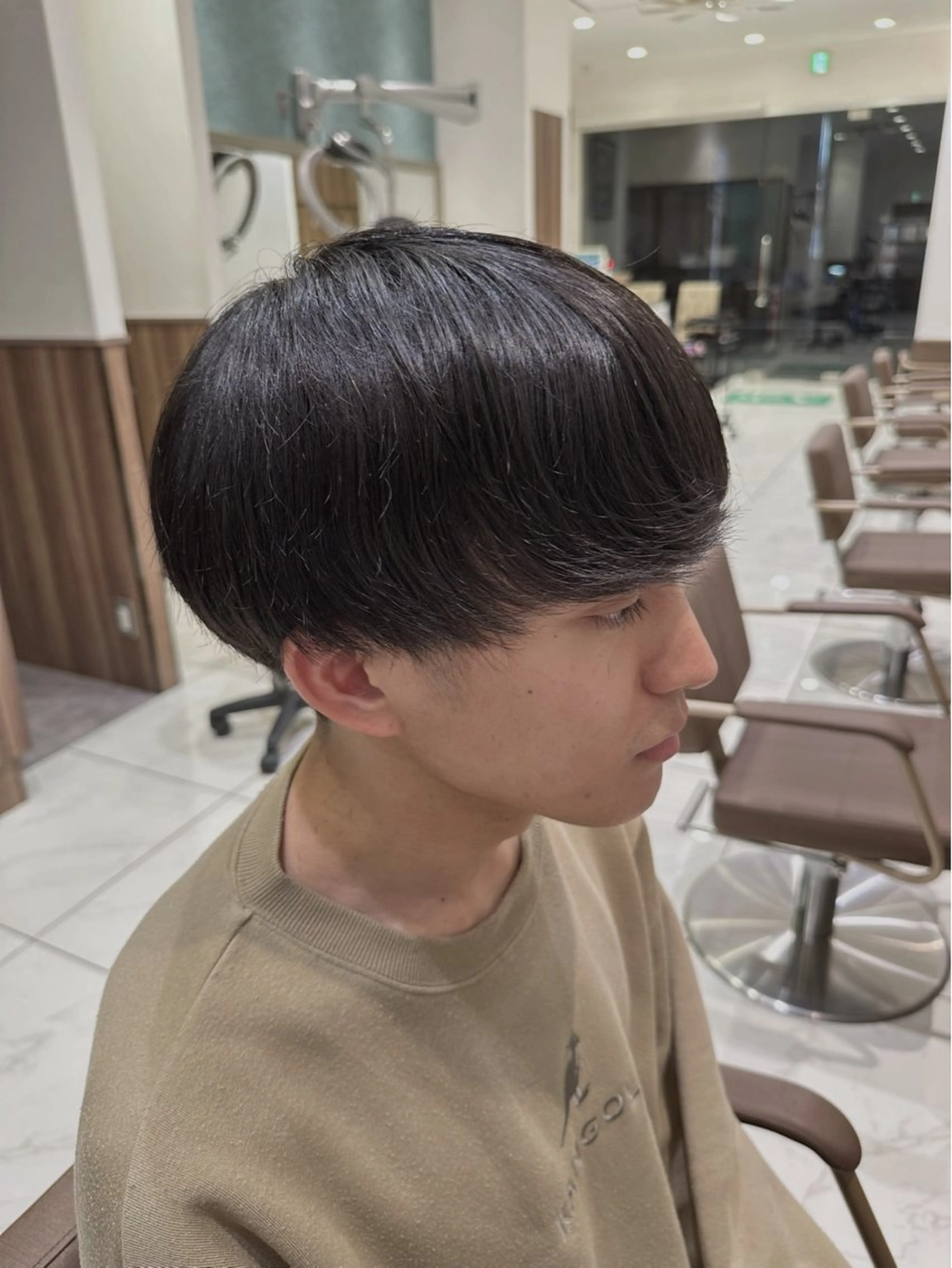 メンズ様限定 メンズカット➕💎リンケージトリートメント💎の写真