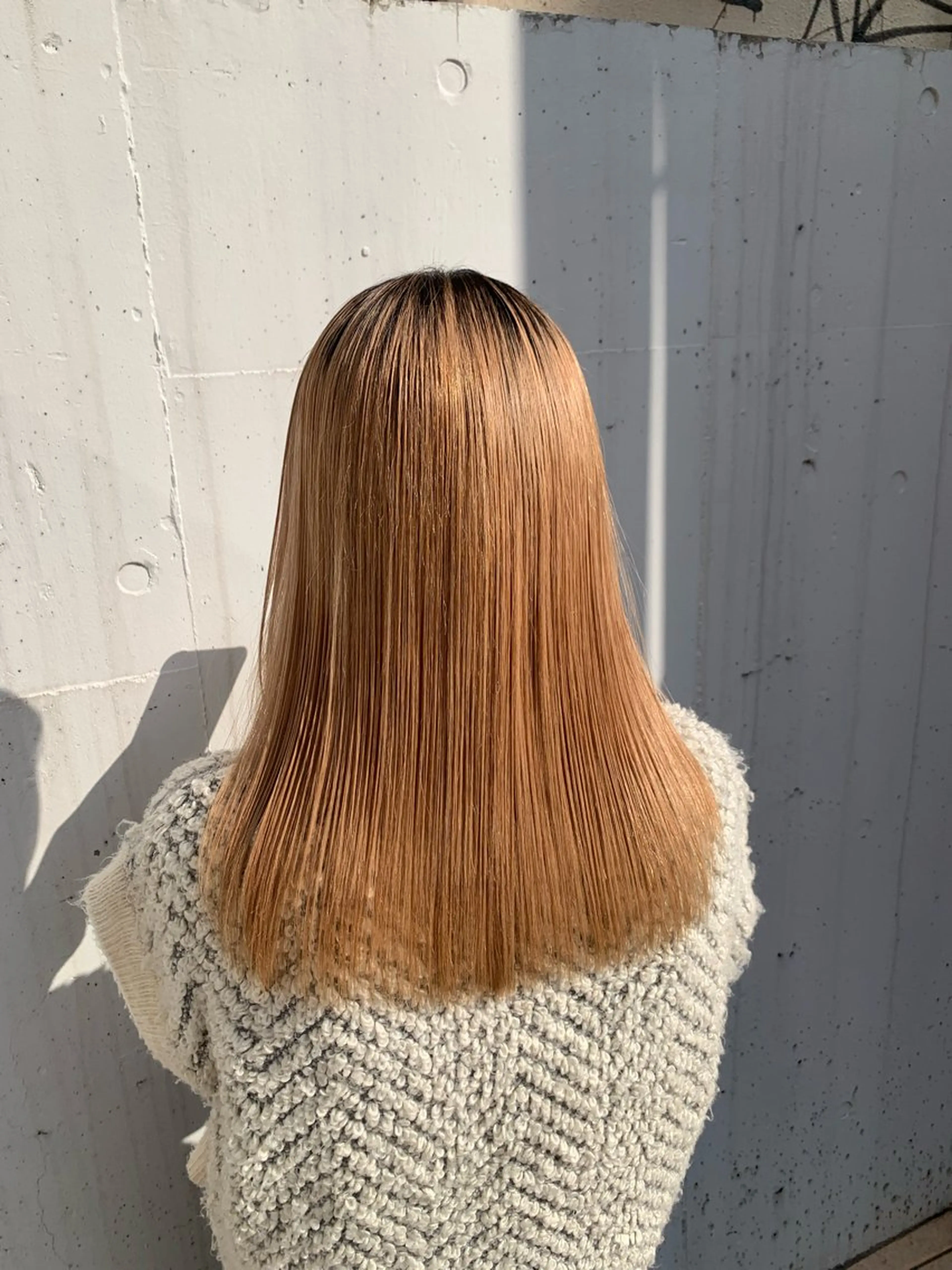 水原波津輝/ボブ /ニュアンスパーマのヘアスタイル