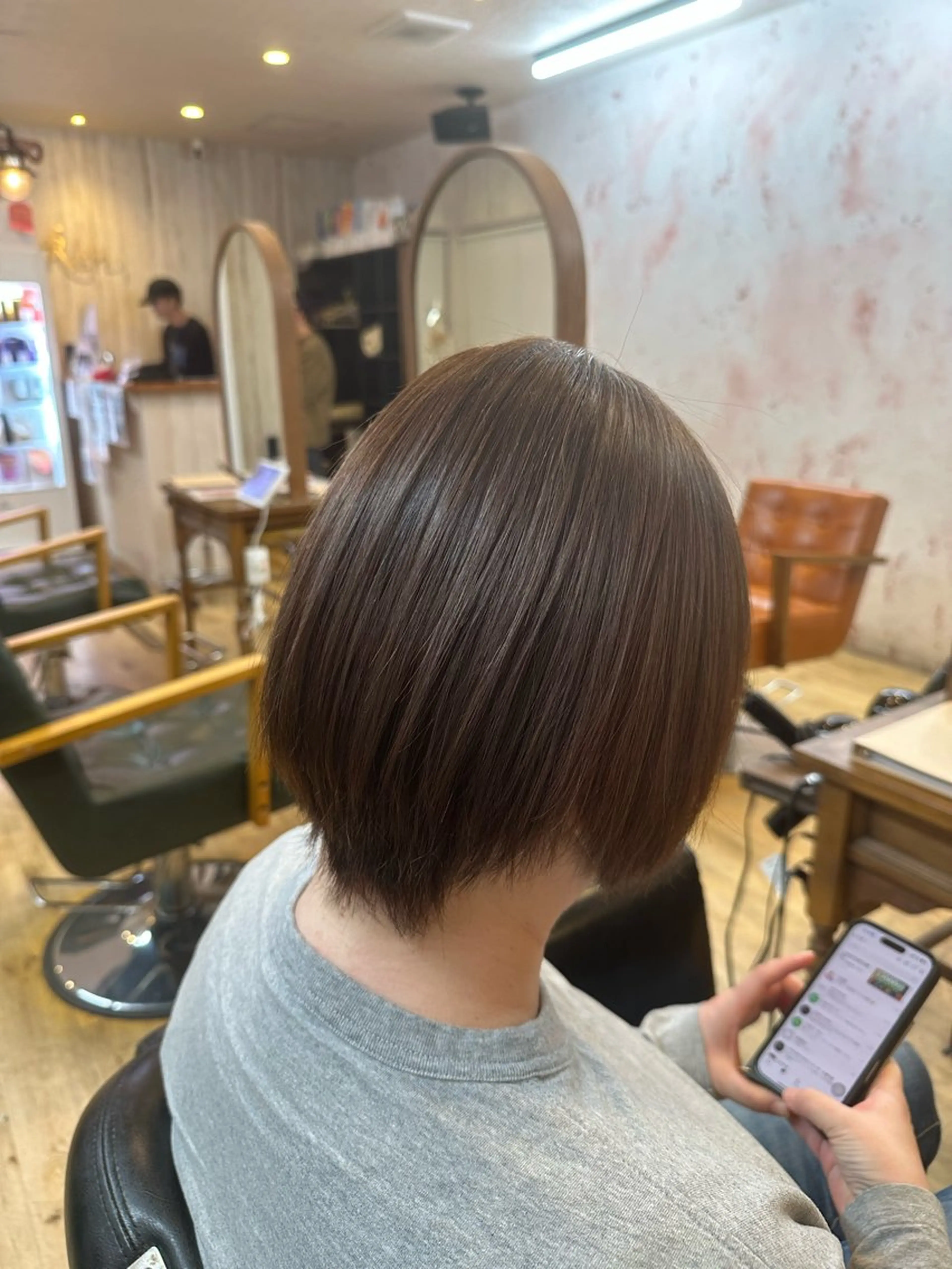 ショート 縮毛矯正 トリートメント 荻野 翔太朗のヘアスタイル