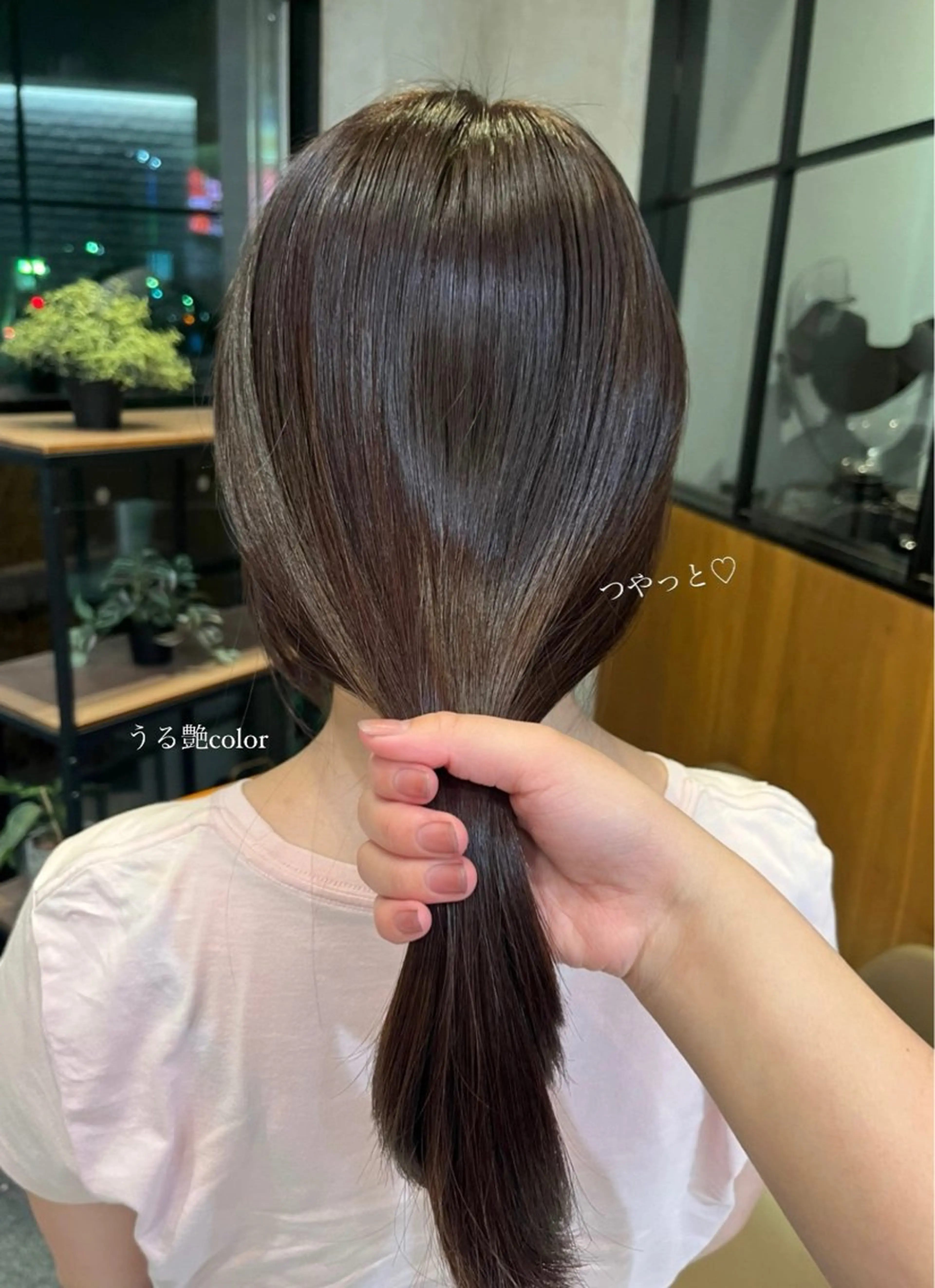 ロング カラー カット ヘアカラー トリートメント yuuri🎀/大宮 /韓国ヘア/レイヤーのヘアスタイル