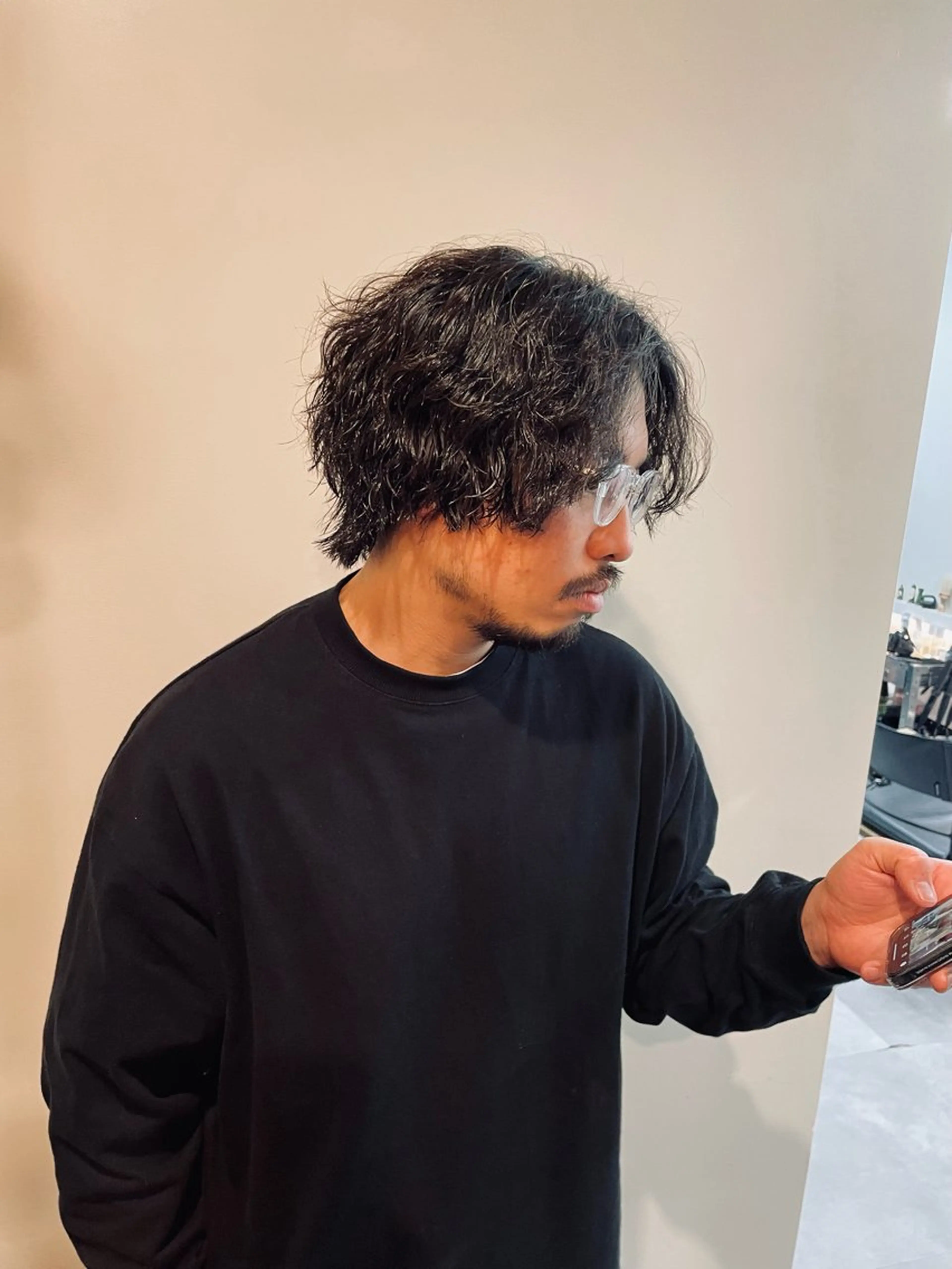 ミディアム 木村 拓美のヘアスタイル