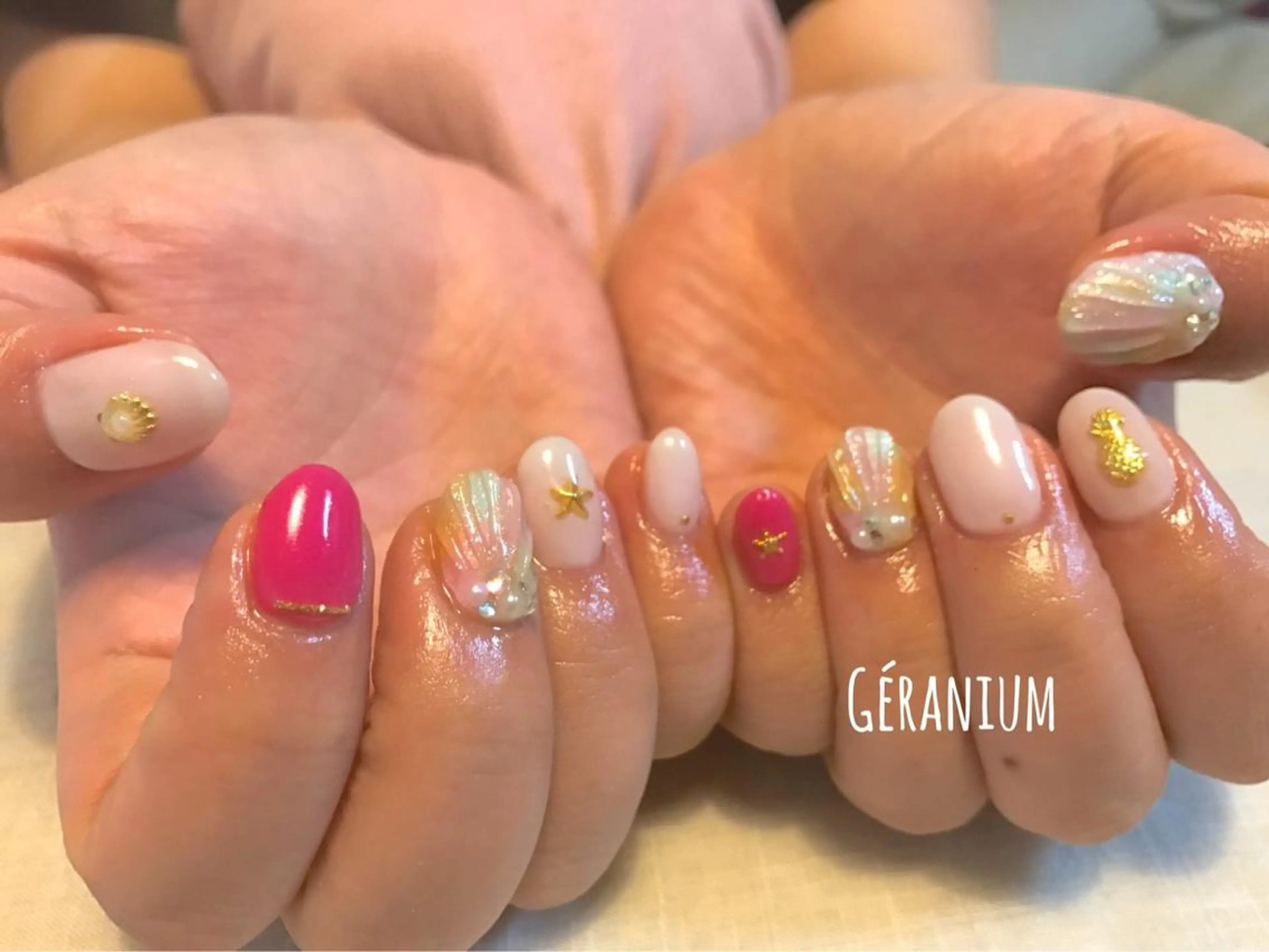 ネイル GéRanium Harukaのネイルデザイン