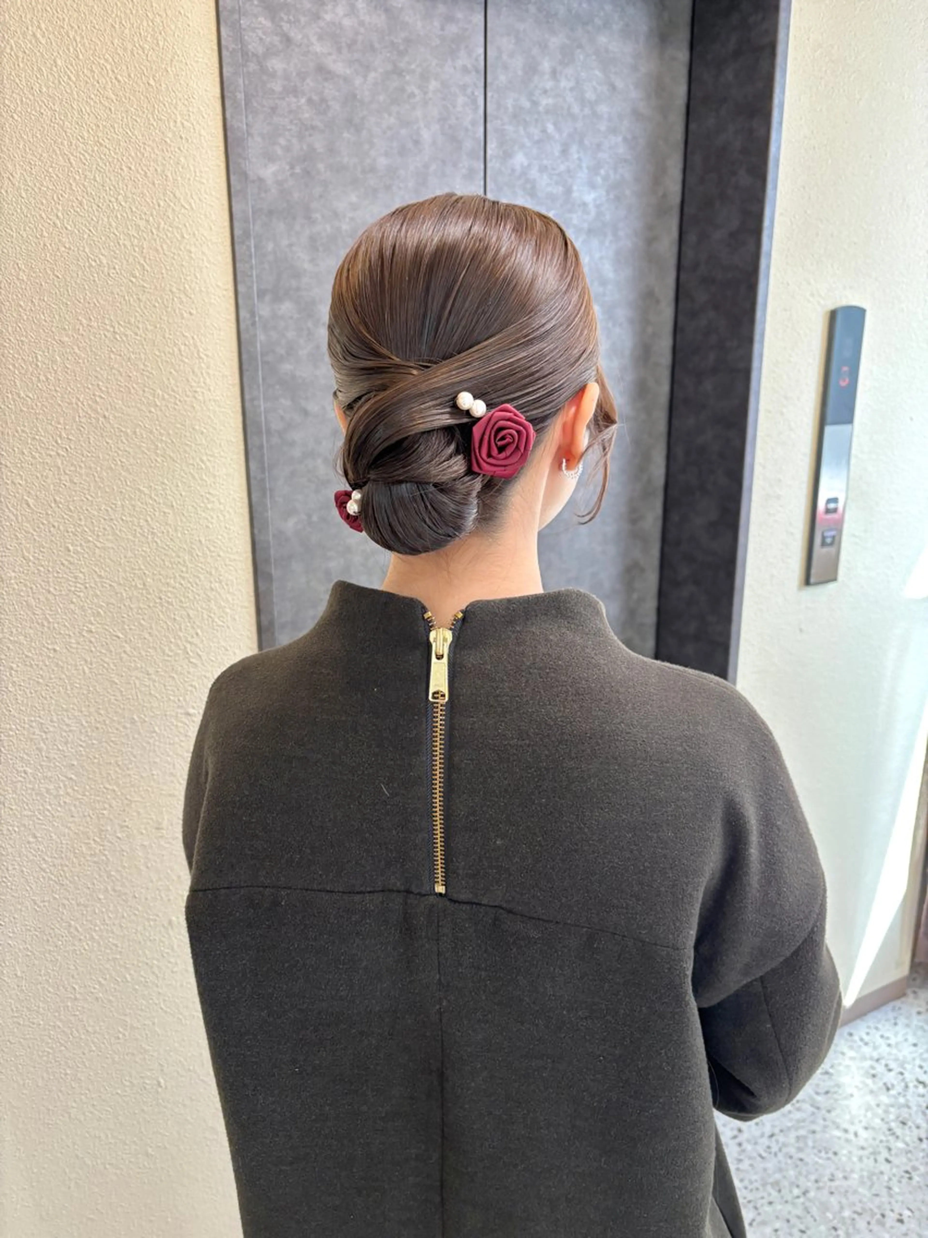 ロング ヘアセット Mila Hazukiのヘアスタイル