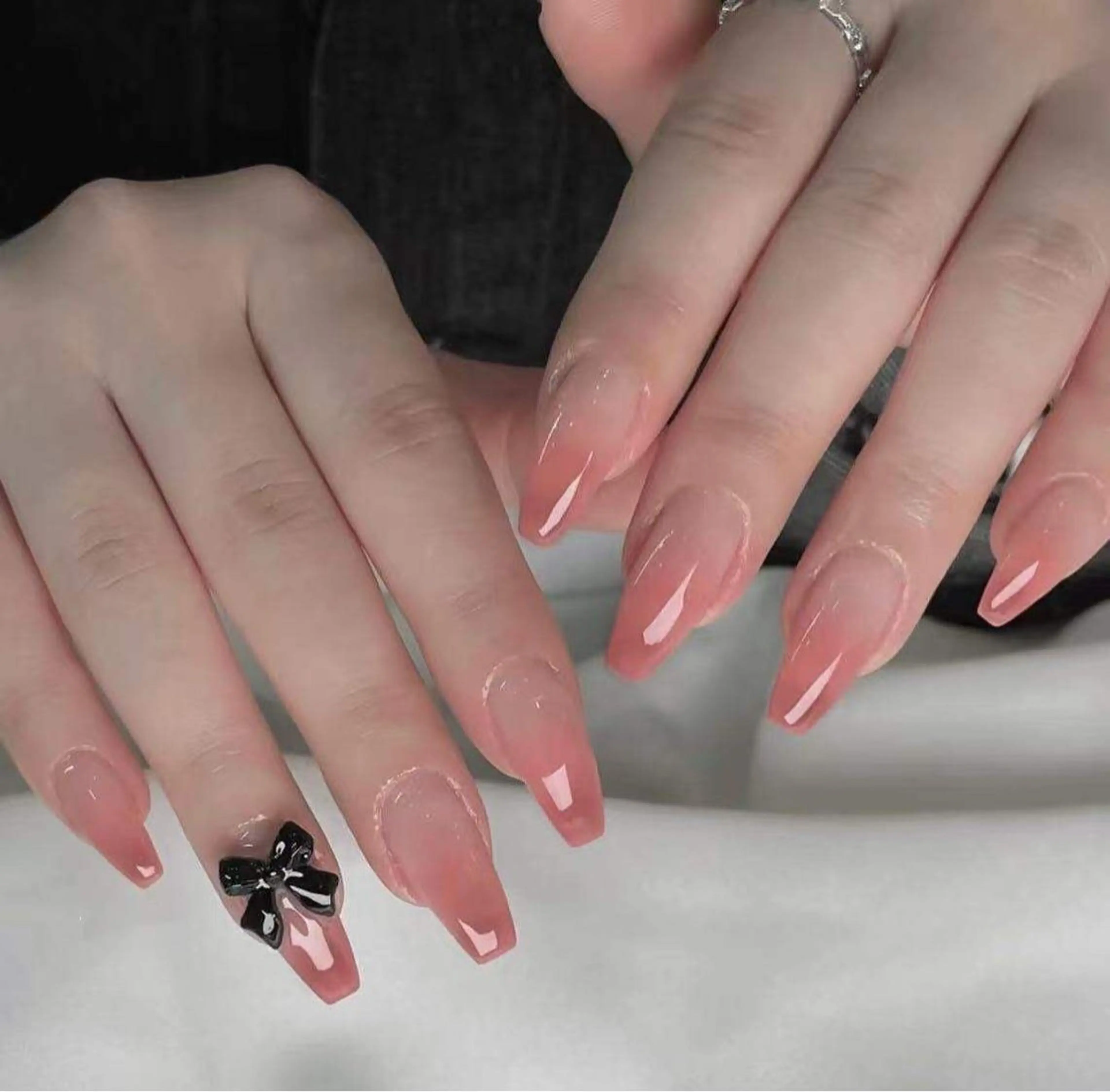 ネイル オーロラネイル フラワーネイル フットネイル フレンチネイル ジェルネイル ハンドネイル BabyYouMi ねねのネイルデザイン