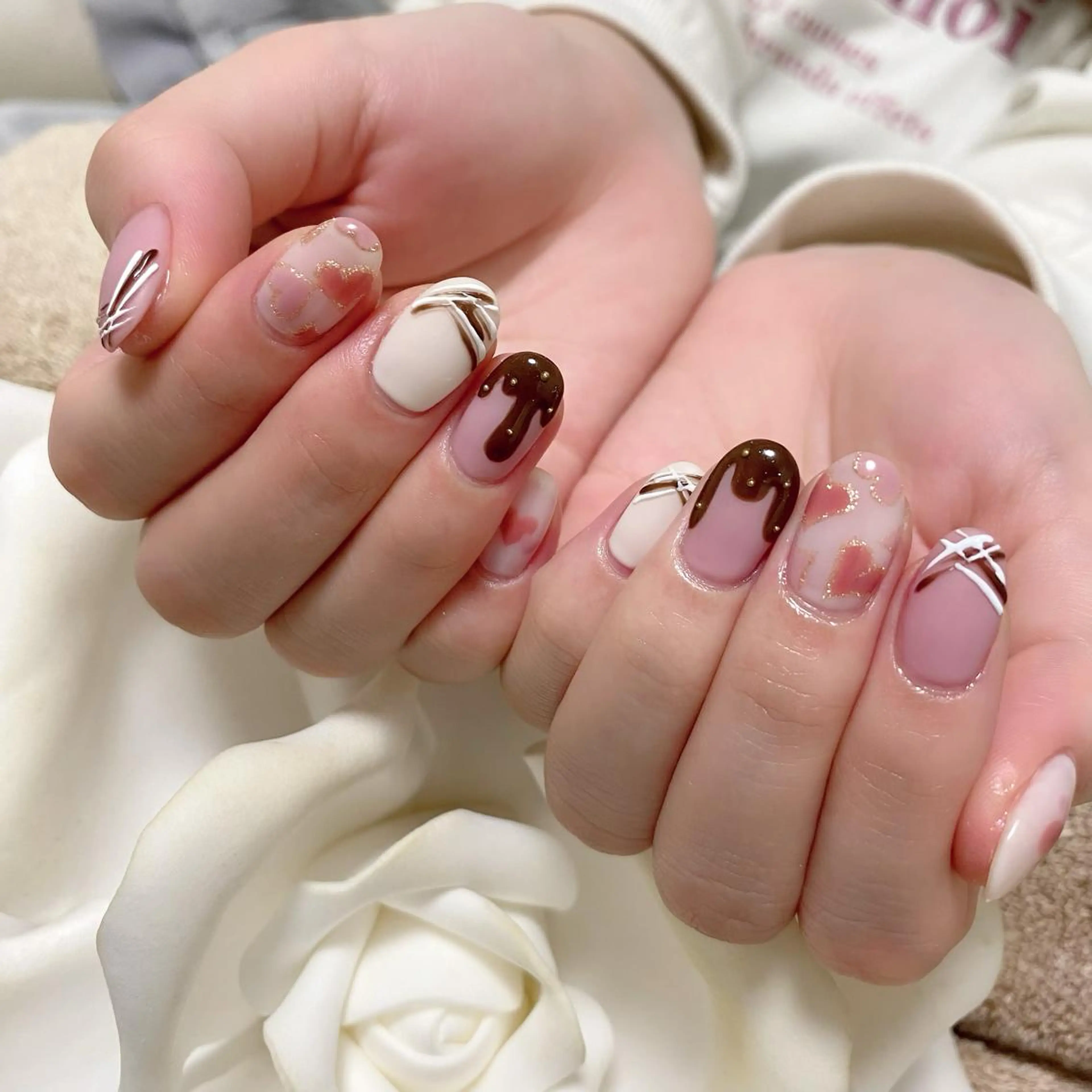 ネイル ハンドネイル 💅fleur Ayumiのネイルデザイン