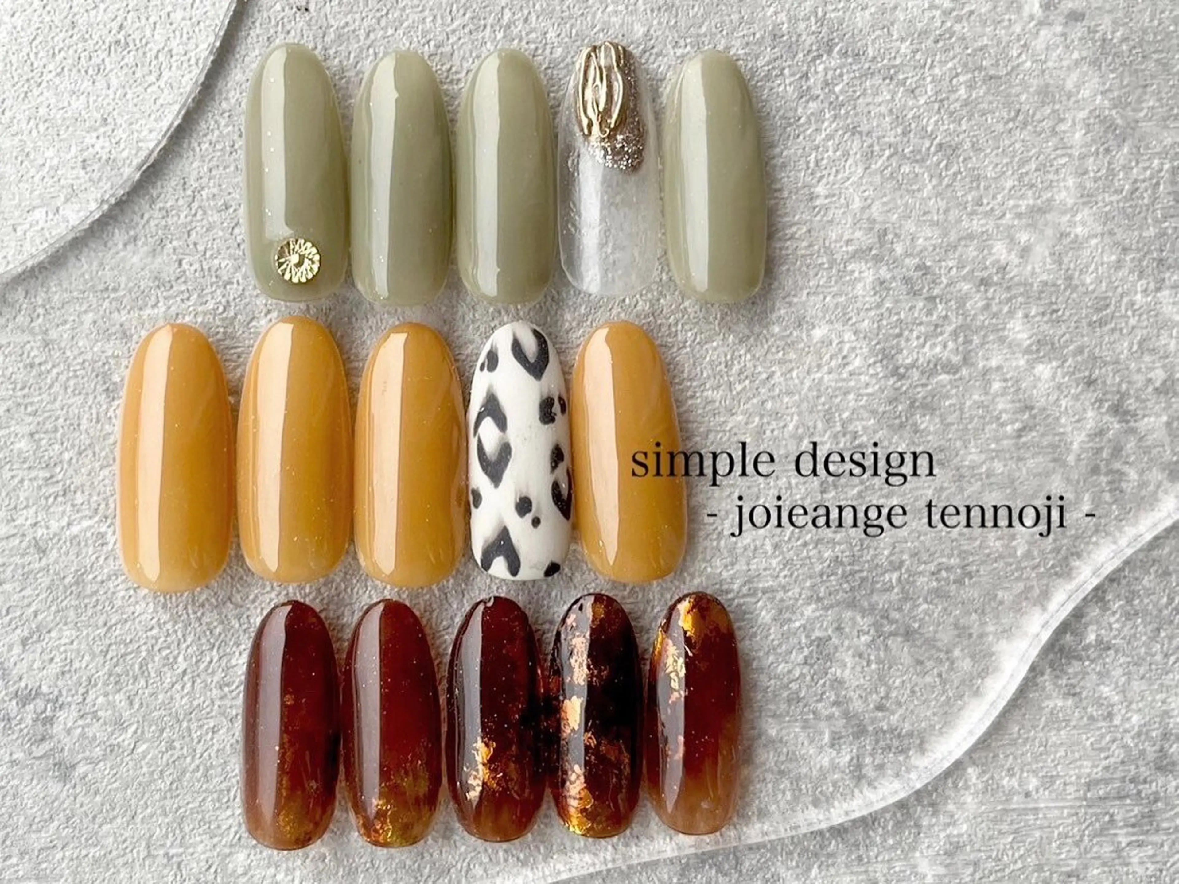 ネイル シンプルネイル joieange MEGUMIのネイルデザイン