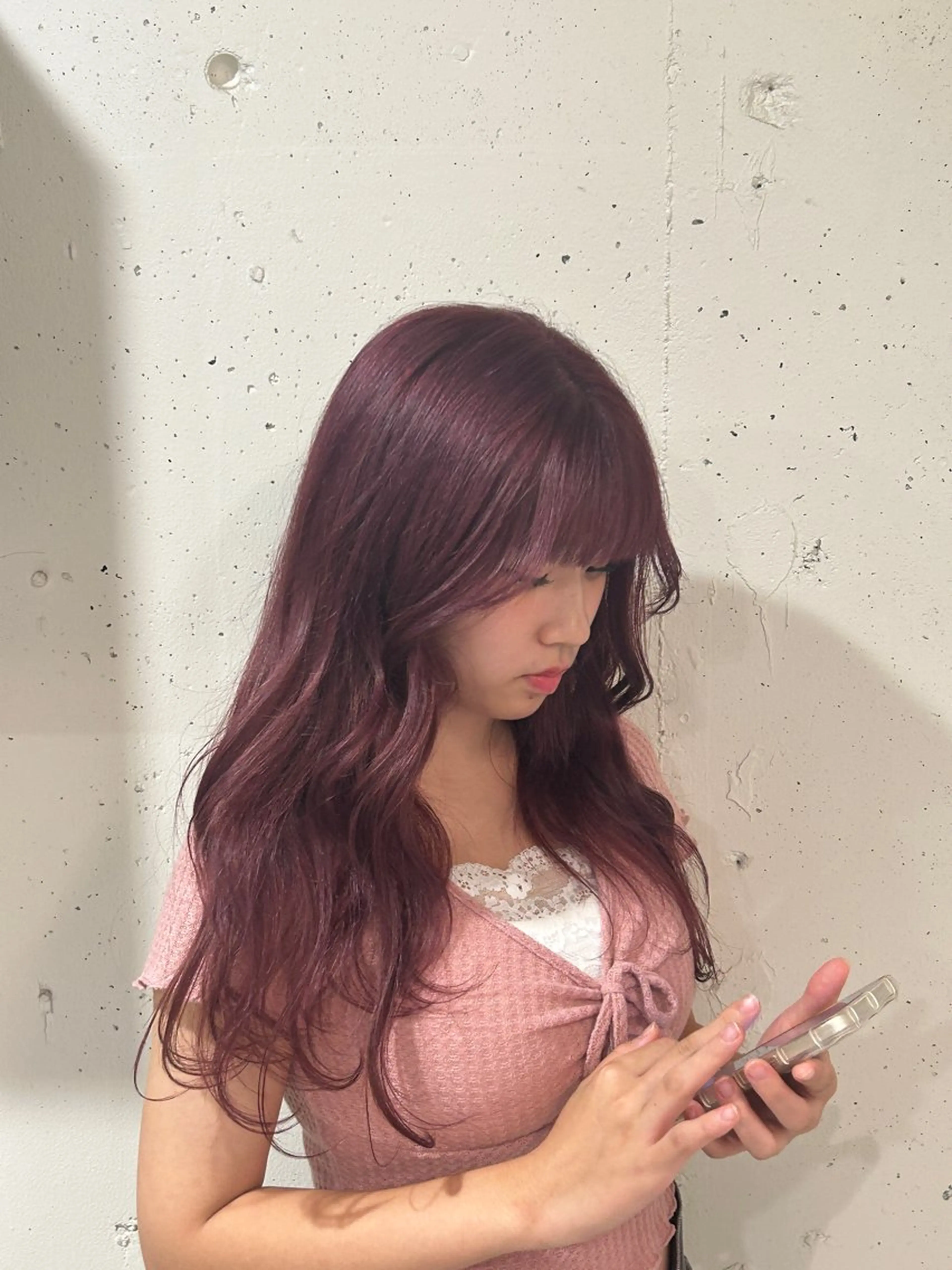 カラー 🌟デザインカラー 久保悠那のヘアスタイル