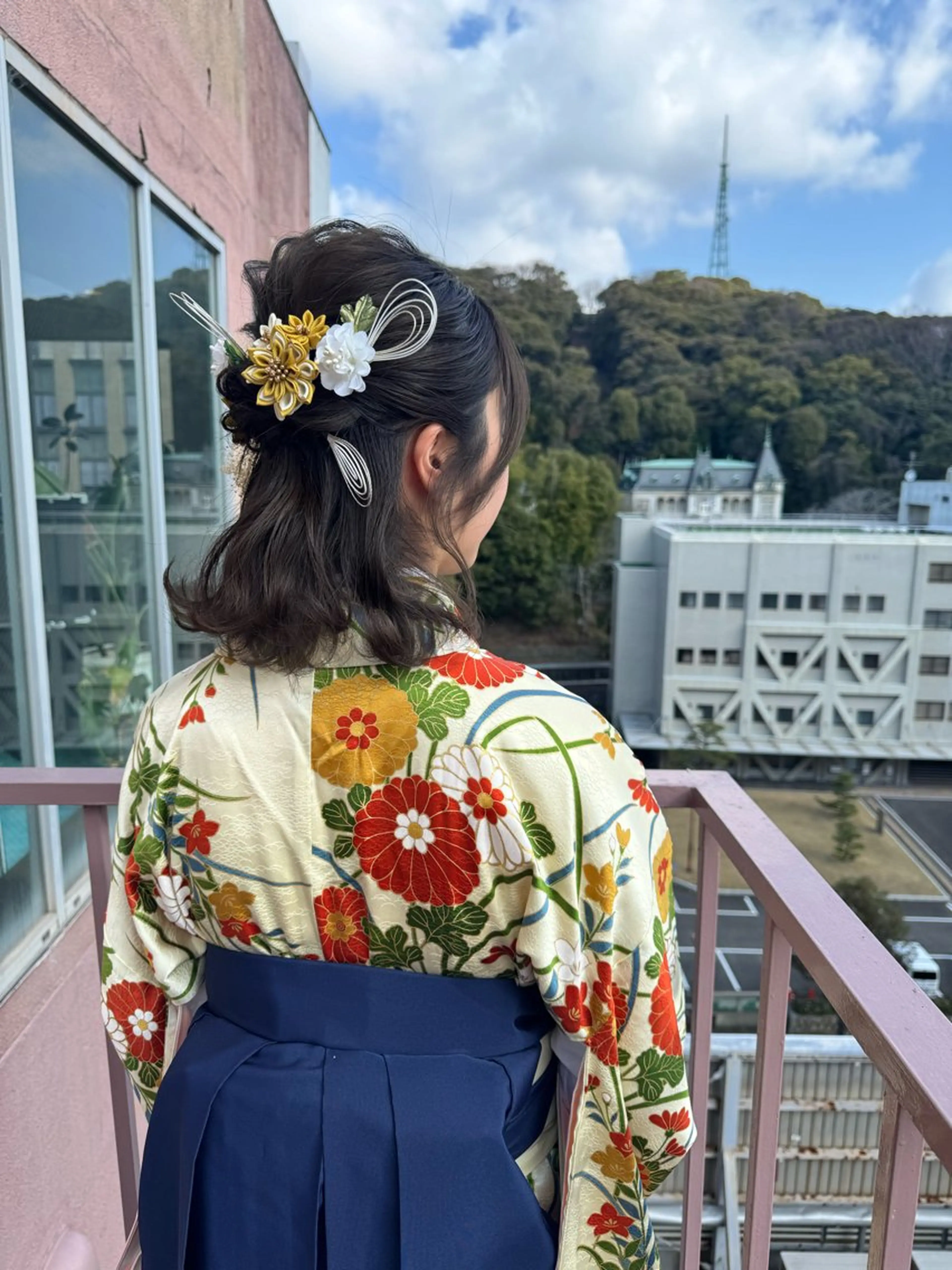 ヘアアレンジ 卒業式のヘアスタイル ヘアセット Viage （ビアージュ）のヘアスタイル