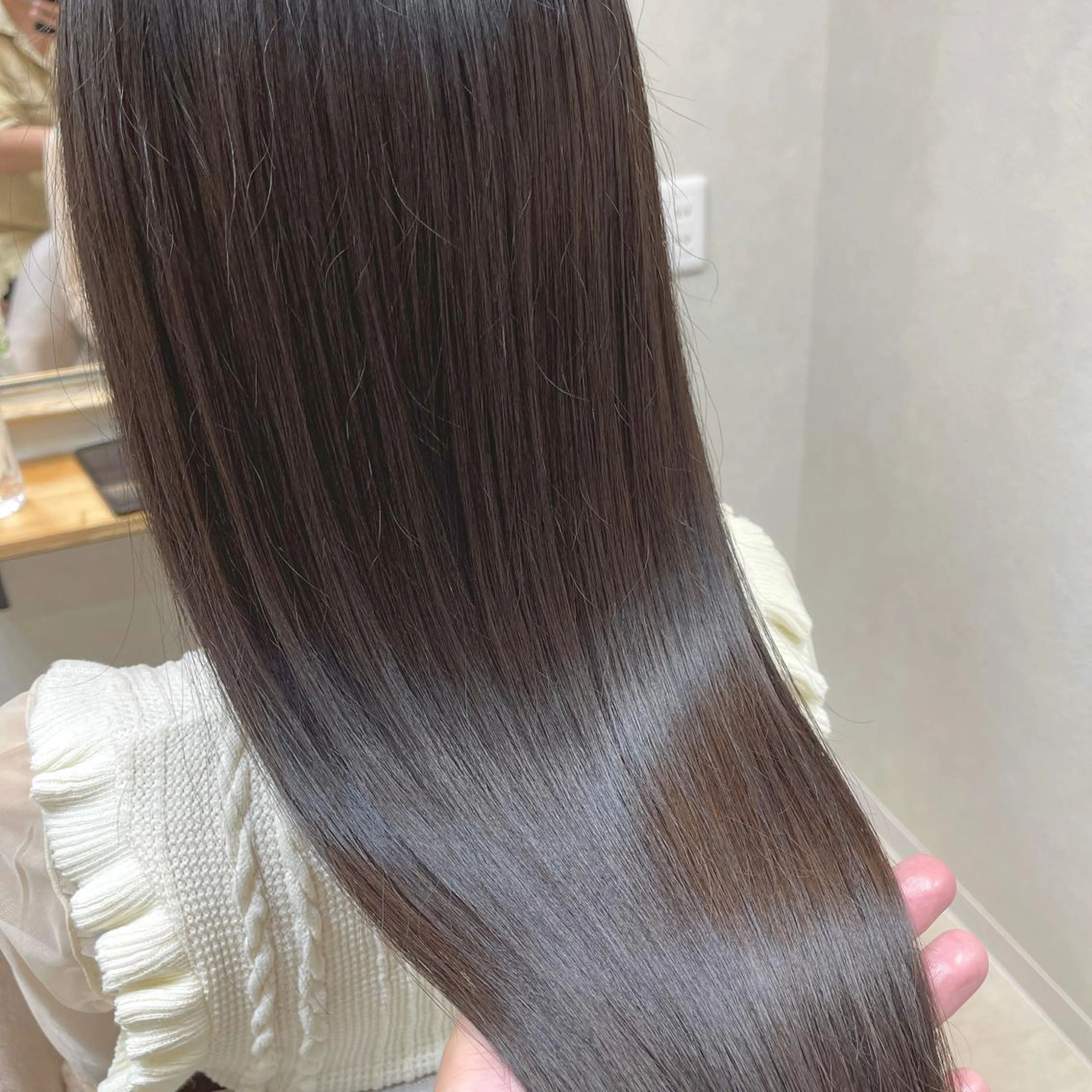 ロング カラー カット ヘアカラー 縮毛矯正 池田 雄太 ✨美髪縮毛矯正✨のヘアスタイル