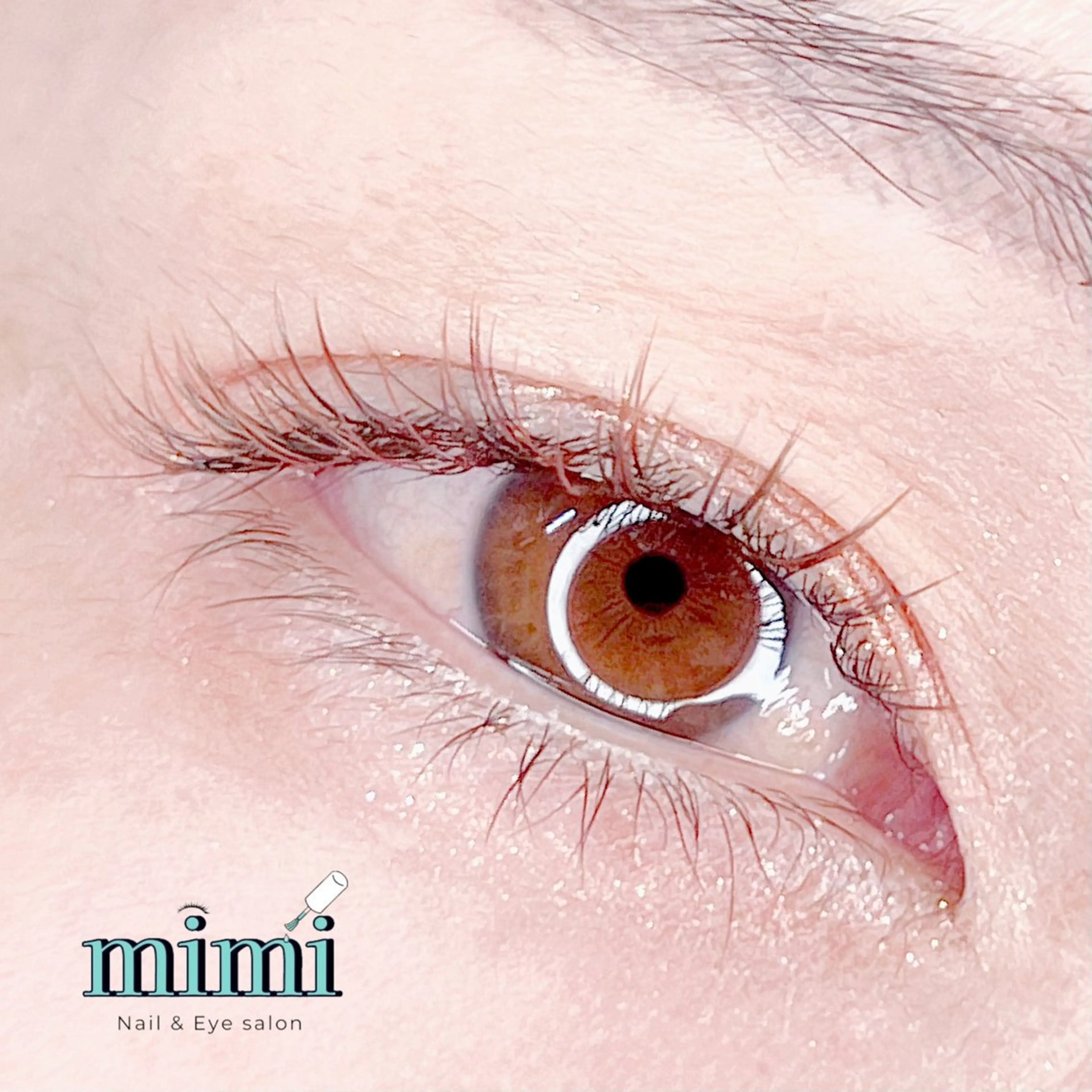 マツエク・マツパ カラーマツエク フラットラッシュ Nail&Eye Ruruのネイルデザイン