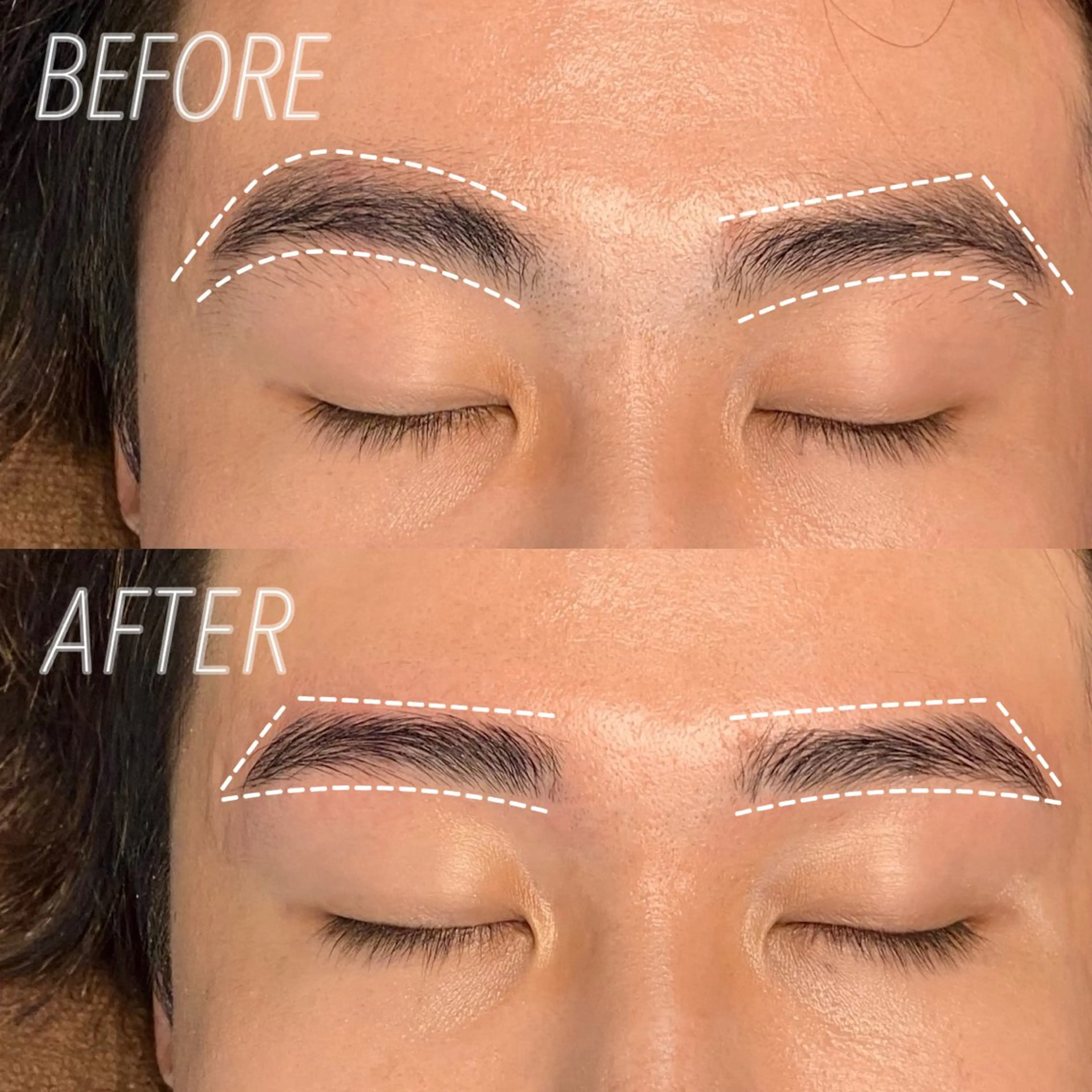 アイブロウ 眉毛ワックス脱毛 メンズ眉毛・まつげパーマ専門店 MENOR所属・MENOR サエの眉毛・アイブロウイメージ