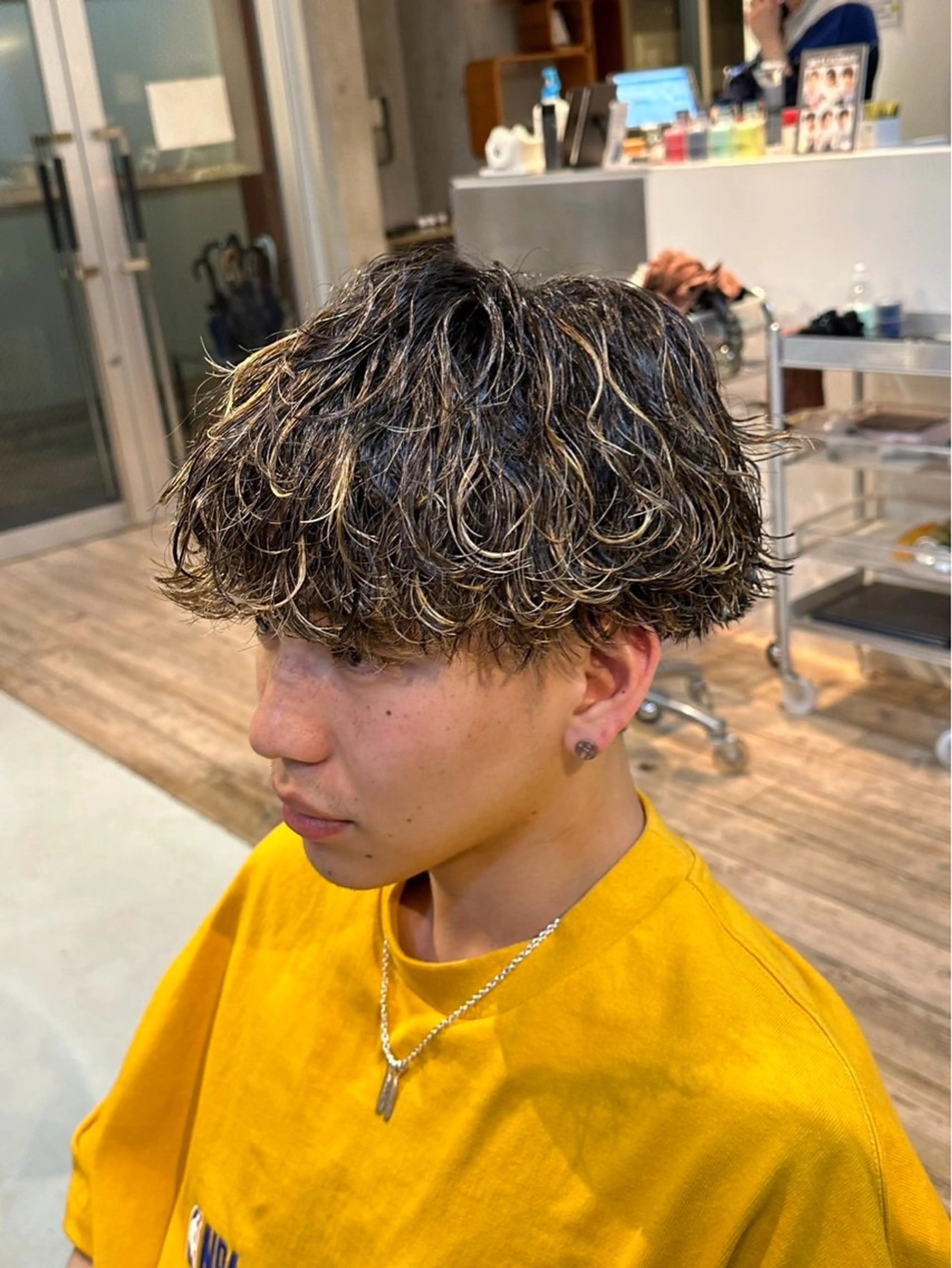 ショート カラー メンズ ALBUM GINZA所属・レイヤー特化 🎀モモカ🎀のヘアスタイル