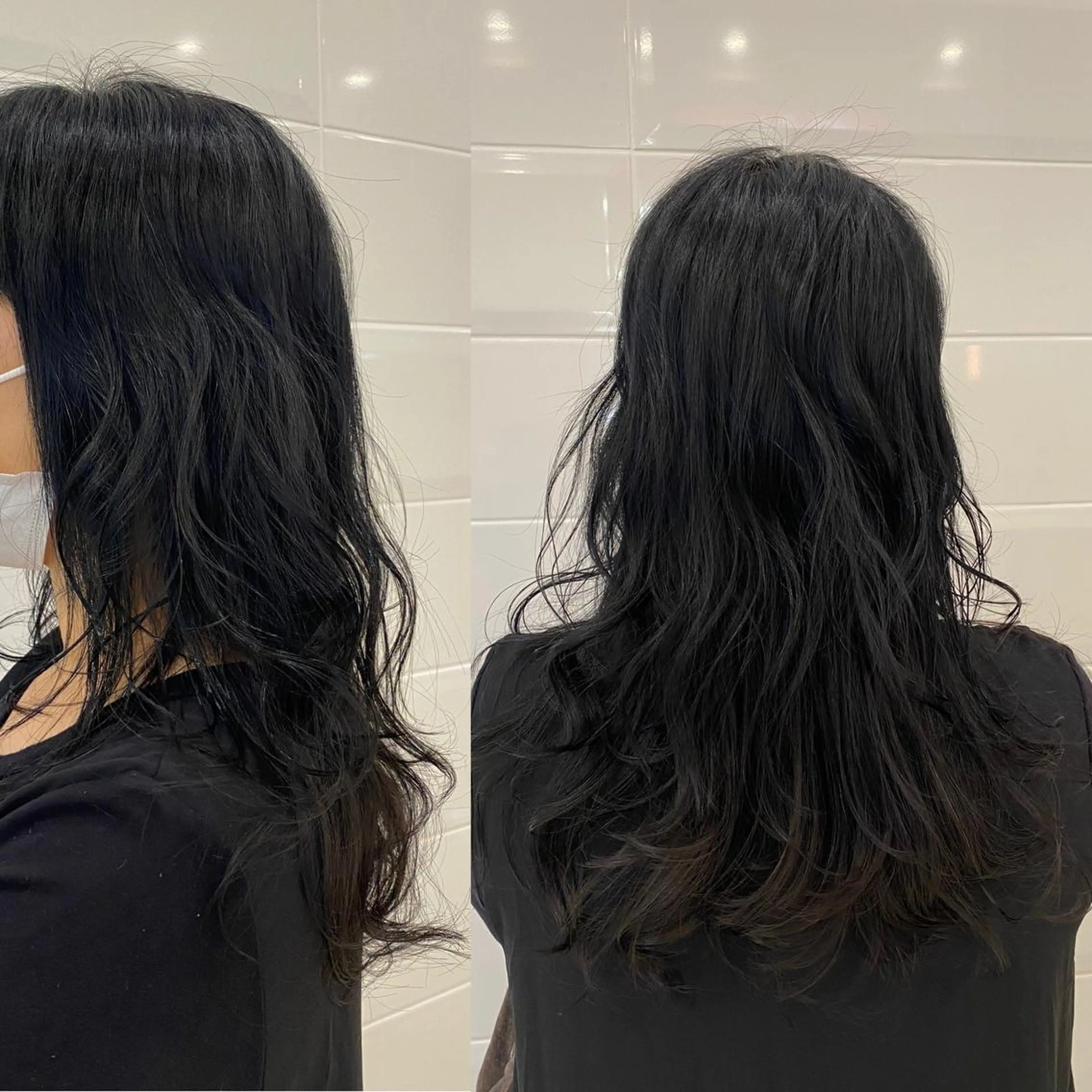 ロング レイヤーカット ロング 竹内 美貴のヘアスタイル