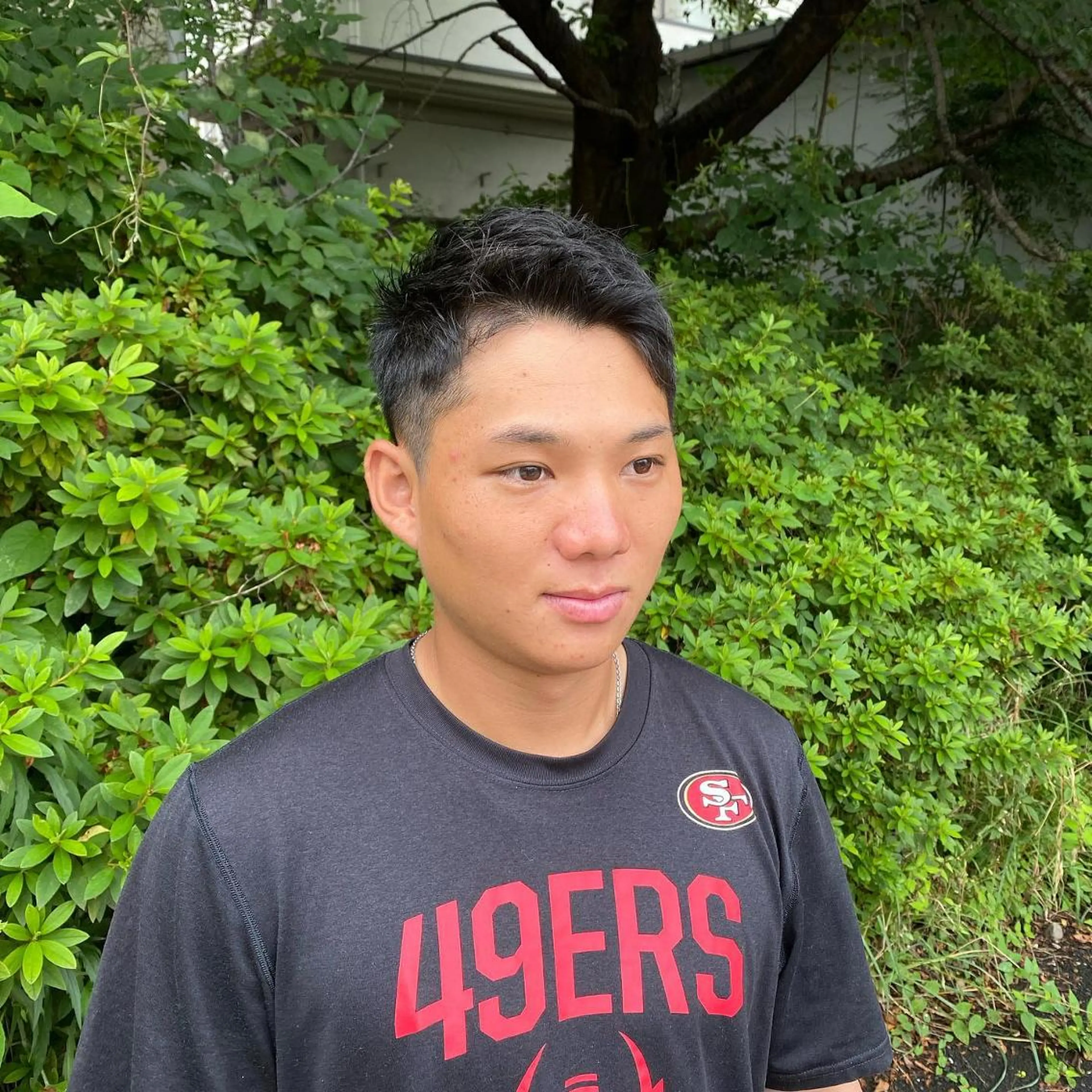 藤野 陵平のヘアスタイル