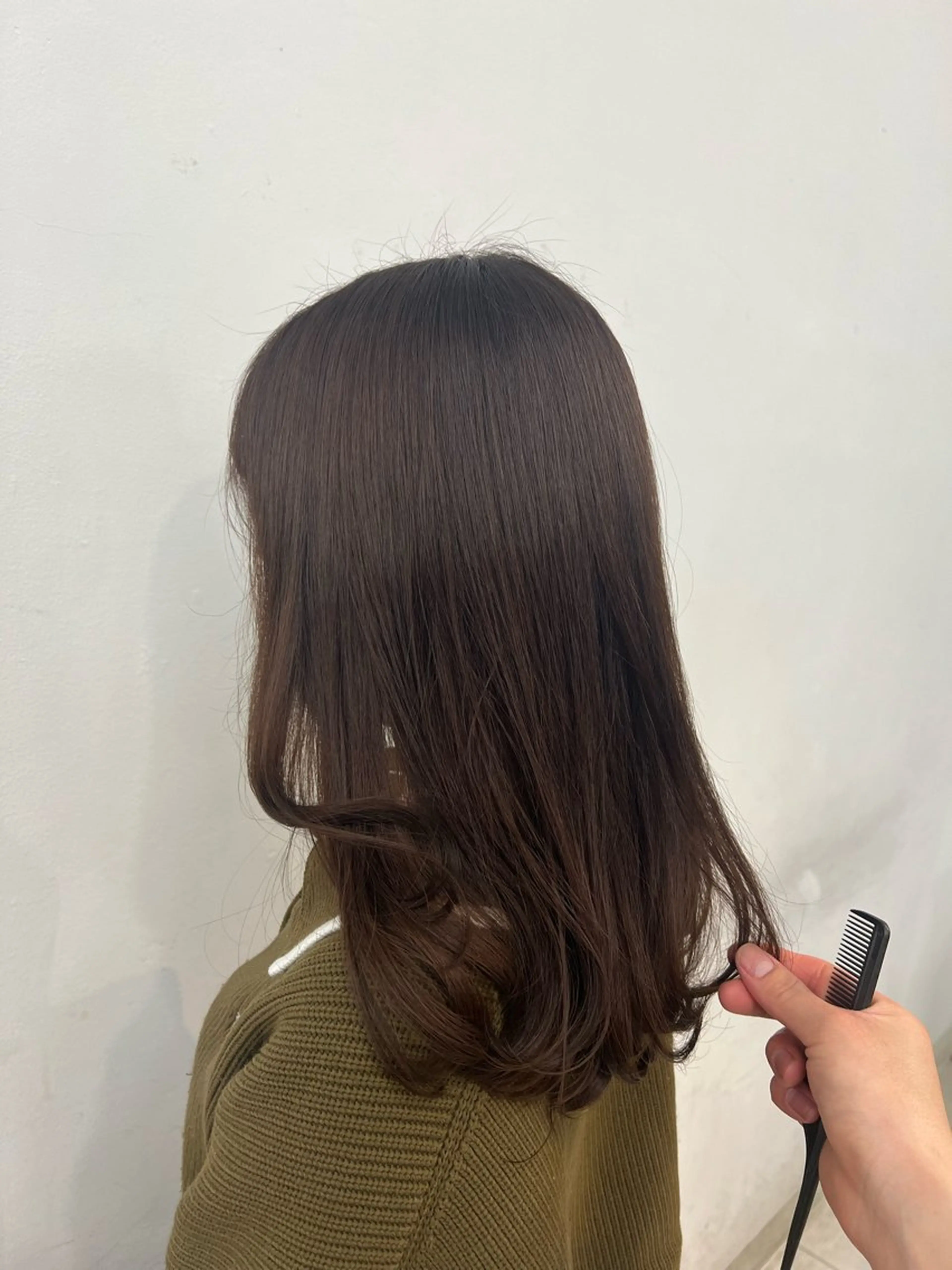 セミロング aid恵比寿所属・牧之瀬 拓海のヘアスタイル