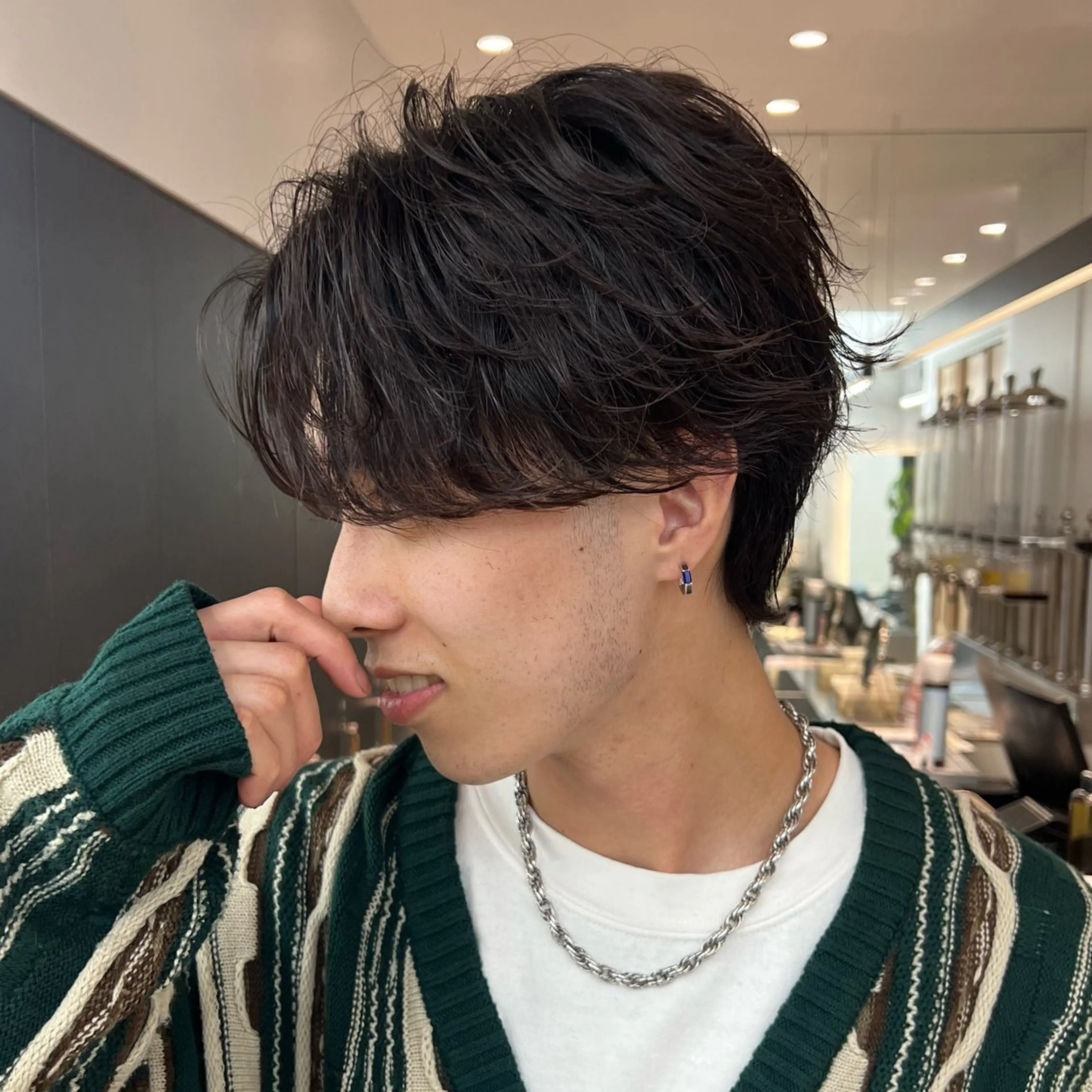 【新規限定🚨】1日2名様限定🚨今だけ1万円off❤️‍🔥メンズカット ＋各種パーマ (水トリートメント付き)の写真