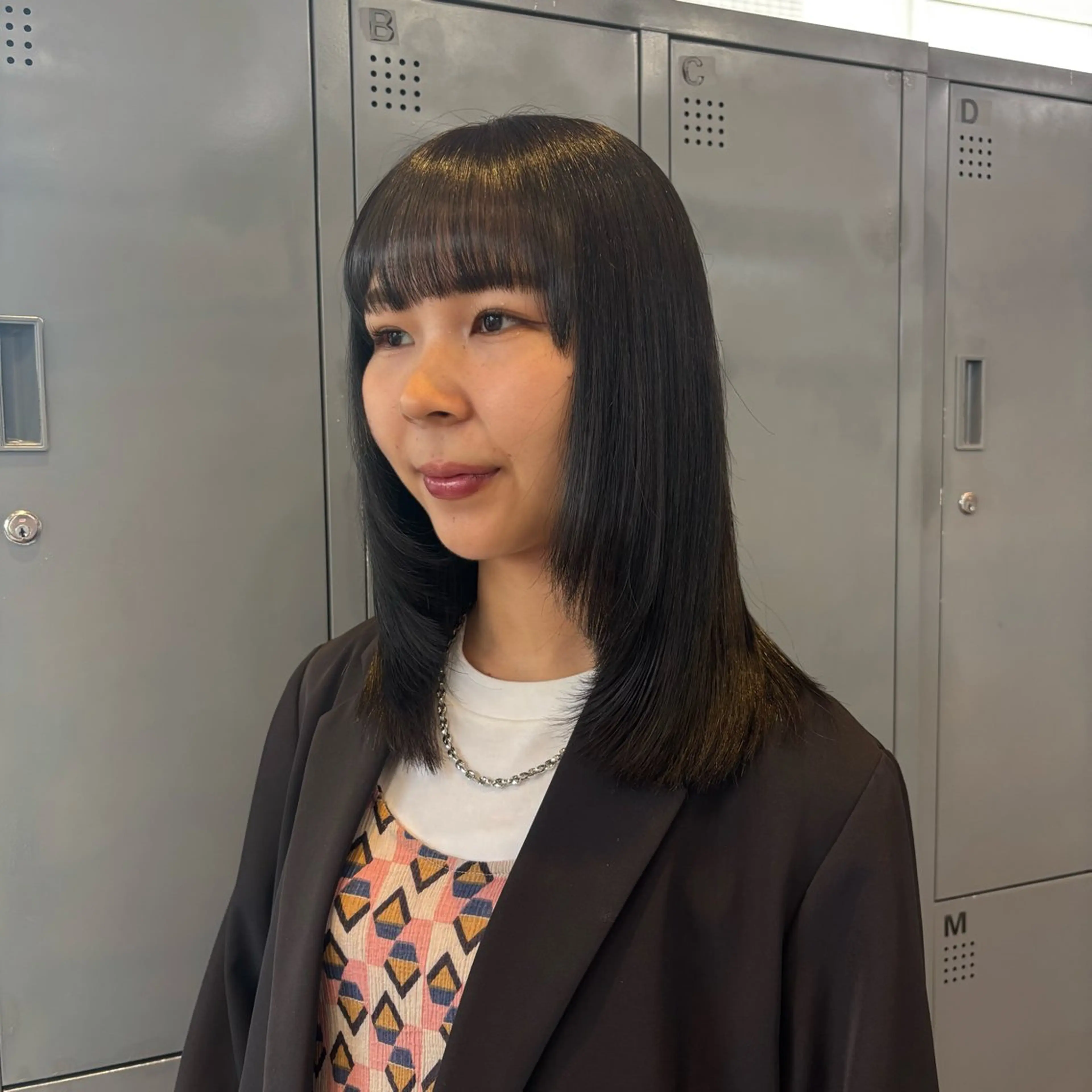 ミディアム ☘️かわいいハイトー ン☘️nonokaのヘアスタイル