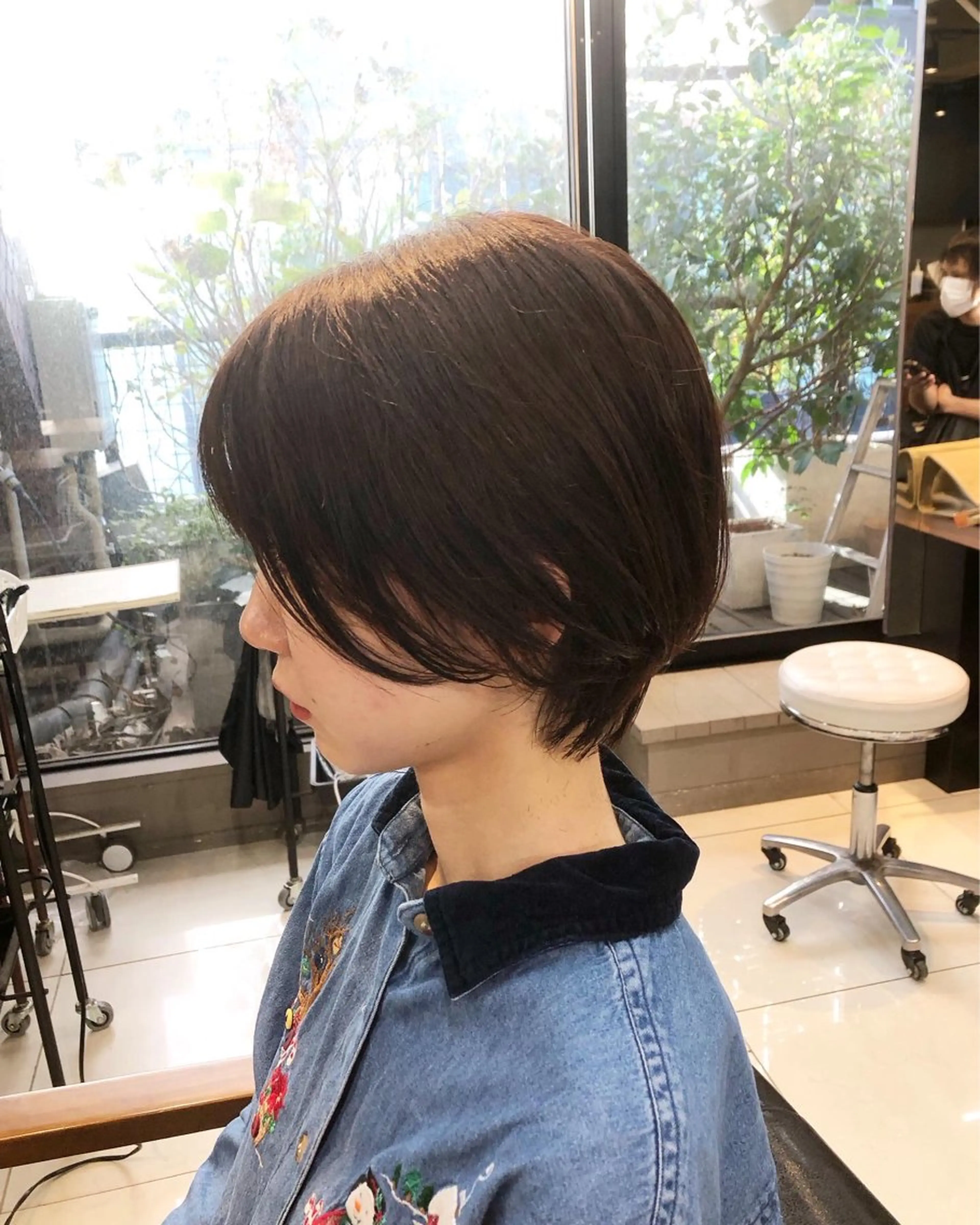 ショート カラー ヘアアレンジ ブラウンカラー ショートヘア カット ヘアカラー トリートメント ainico+所属・メンズ特化✂️栗原 侑也のヘアスタイル