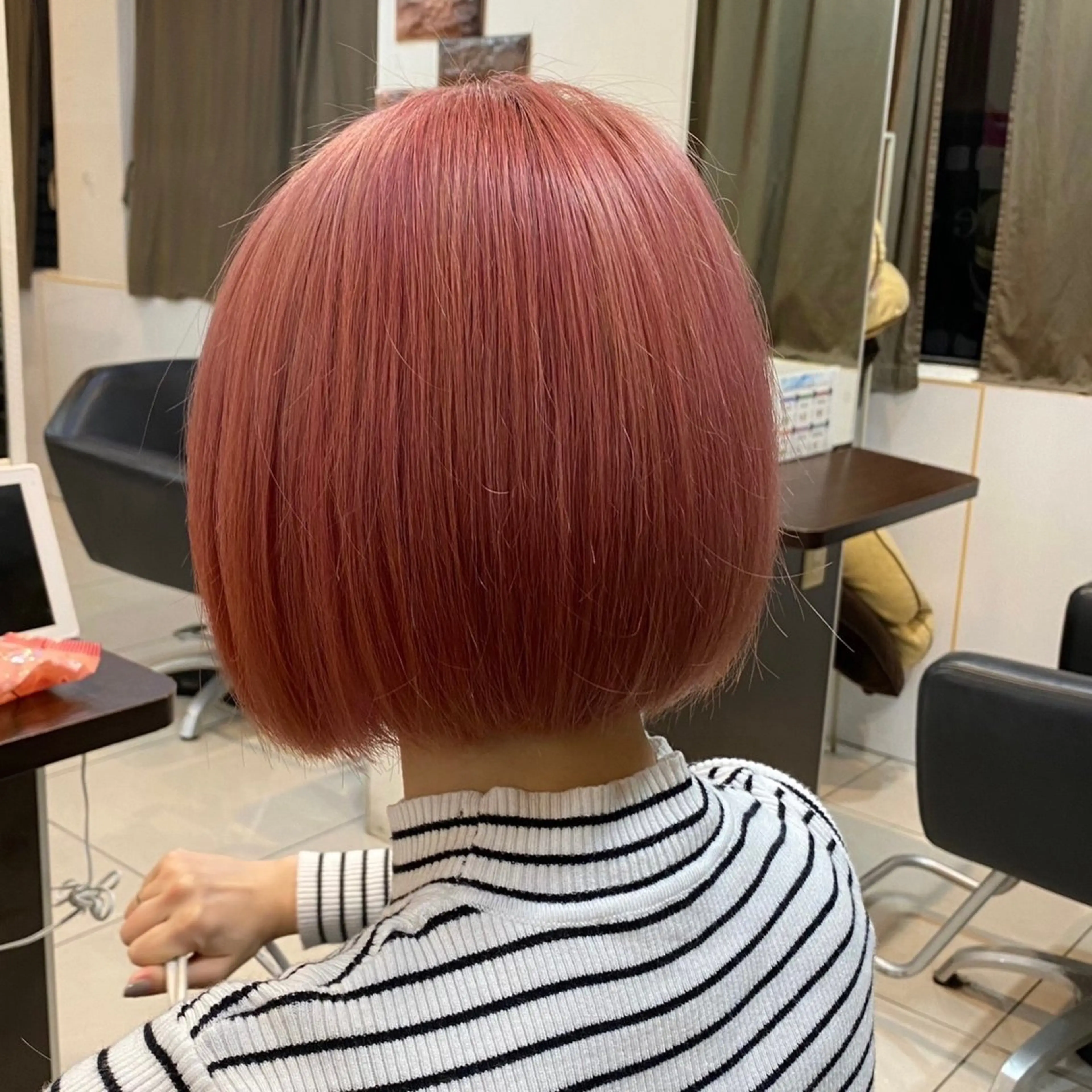 ショート ヘアカラー STREAM HAIR所属・🍒 SANA🍒のヘアスタイル